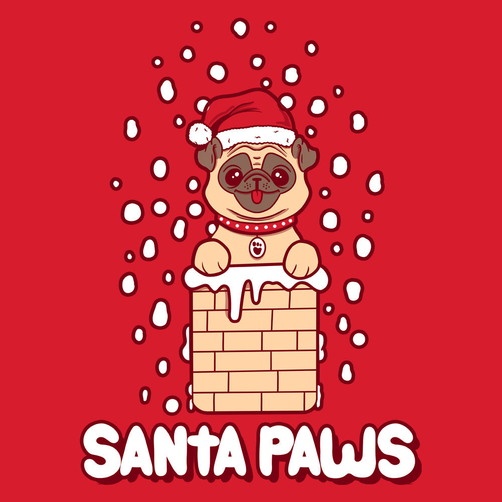 Santa Paws Kids T Shirt