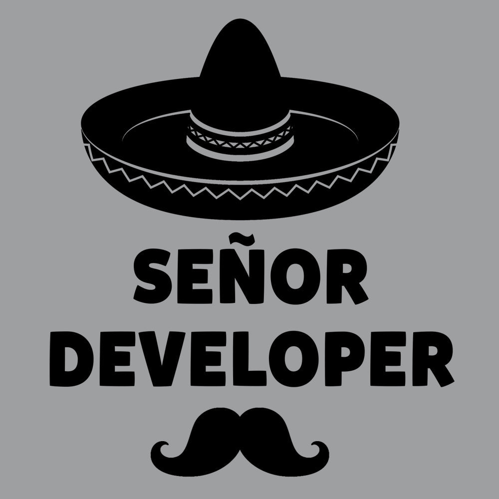 Senor Developer Kids T Shirt