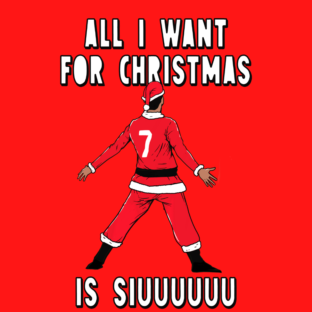 Kids All I Want For Christmas Is Siuuuuuu - Sweater