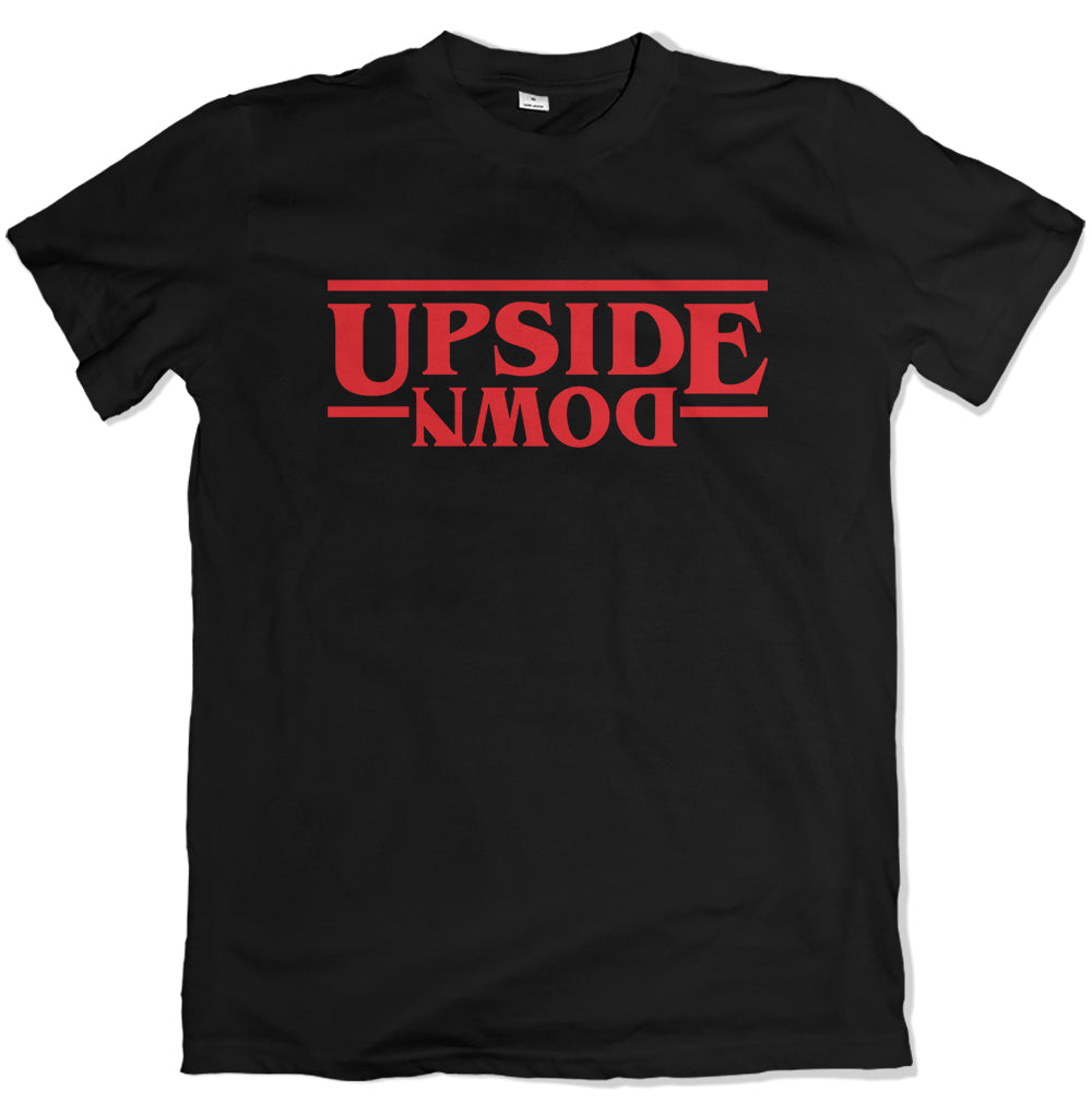 Upside Down Logo Kids T Shirt
