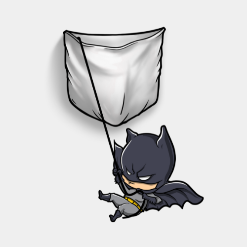 Pocket Batman T Shirt