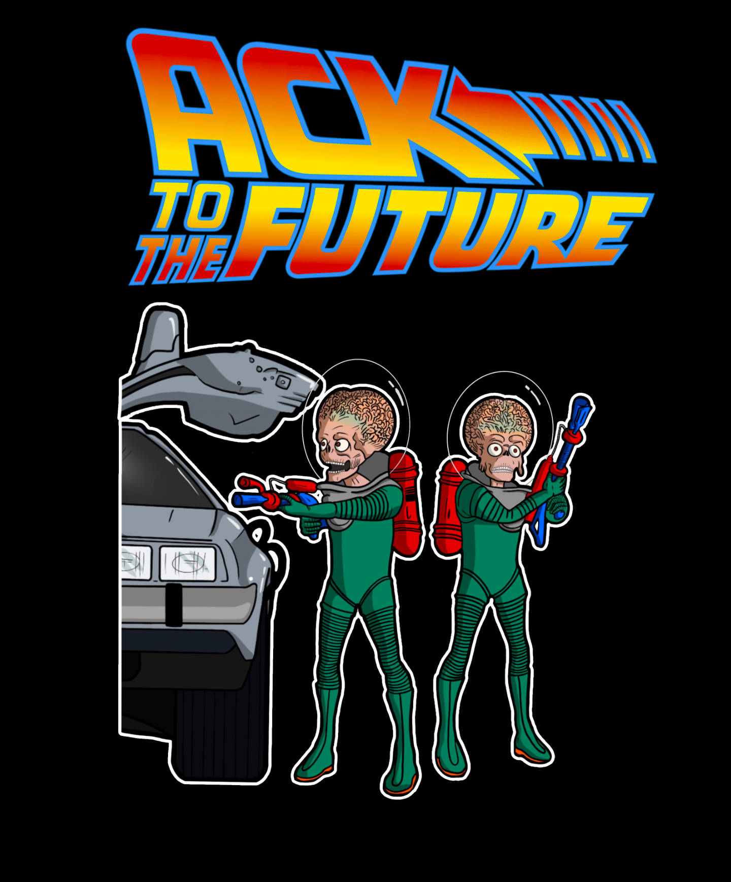 ACK TO THE FUTURE T Shirt