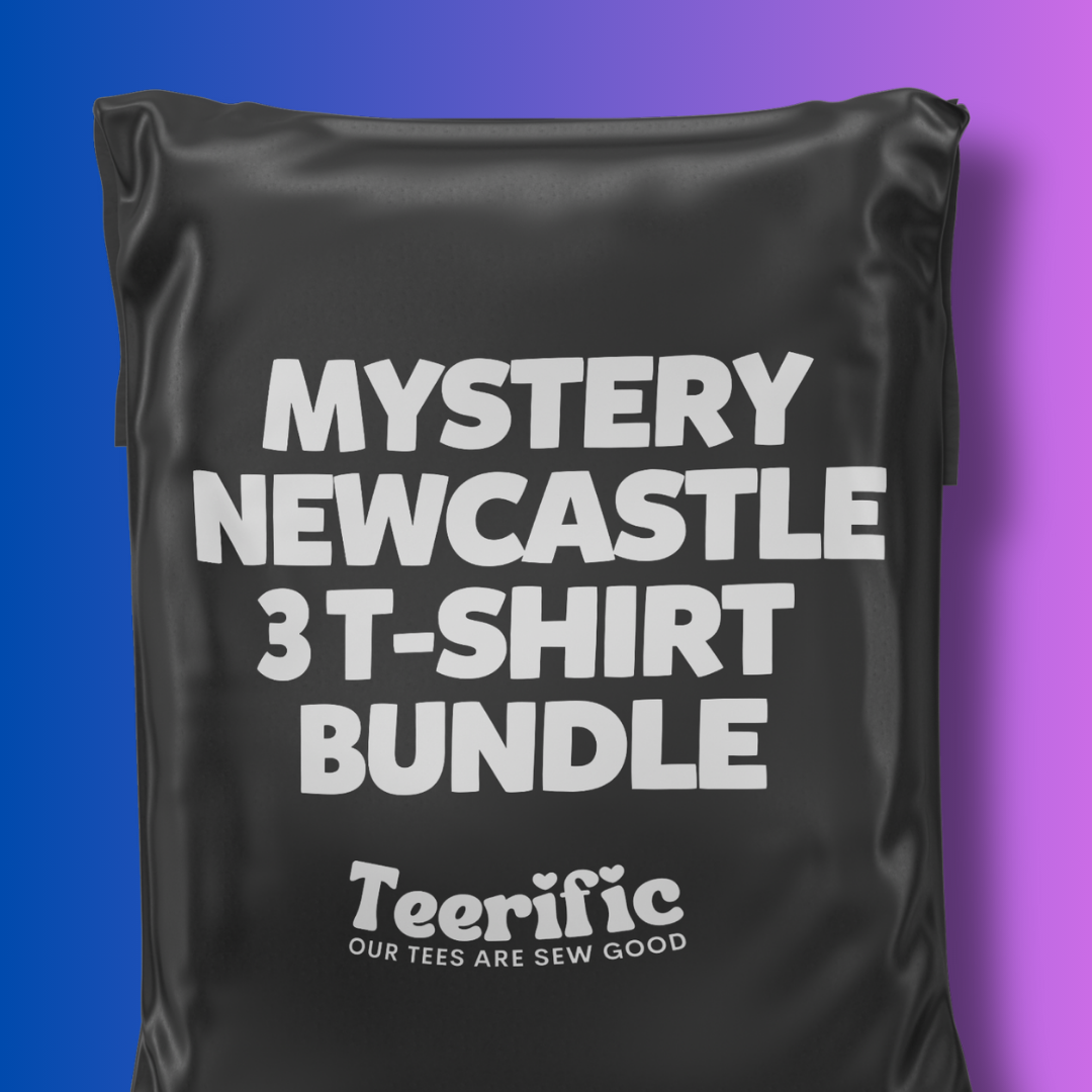 3 Mystery Newcastle T-Shirt Bundle