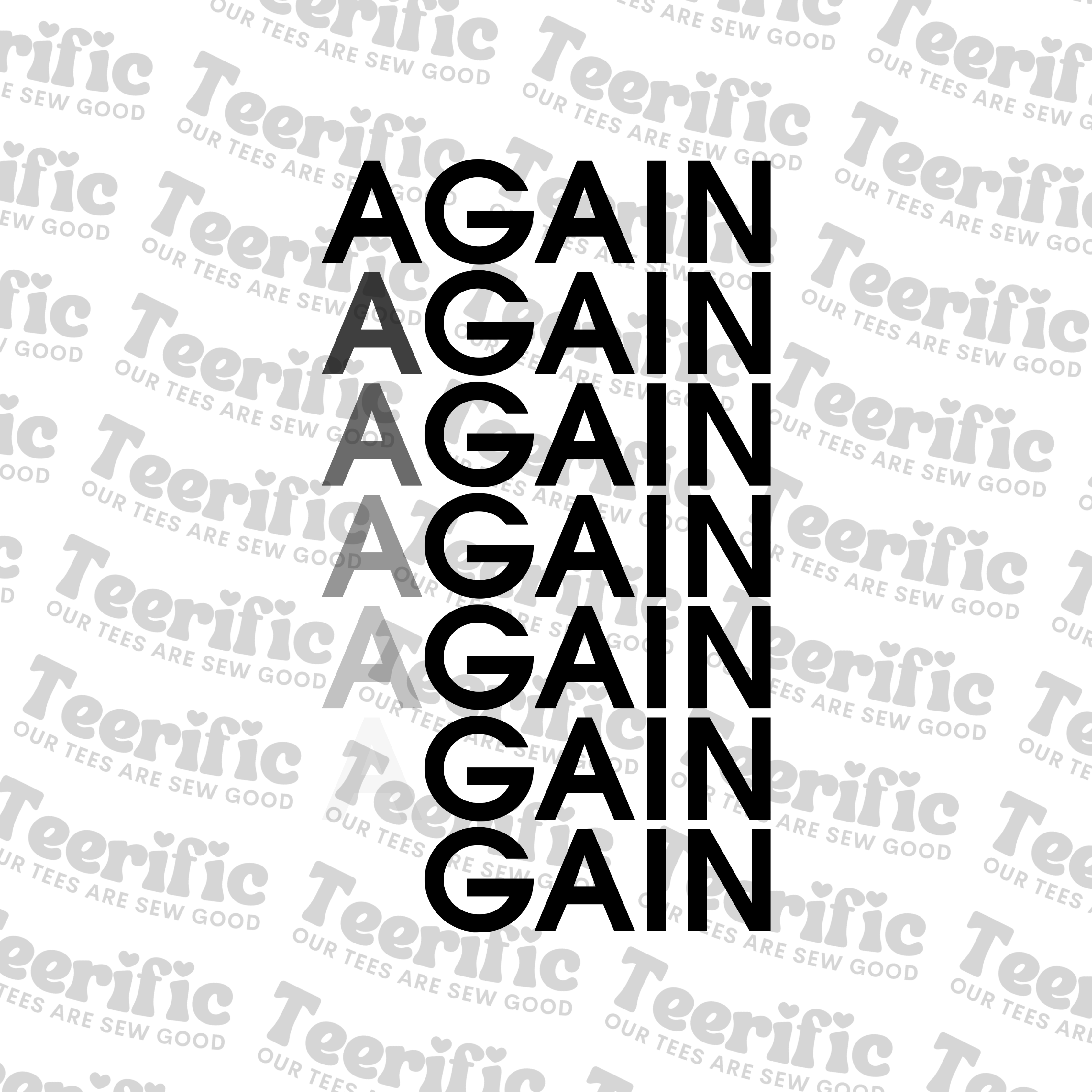 AGAIN