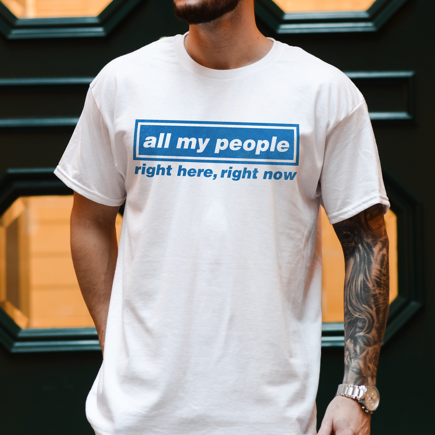 ALL MY PEOPLE RIGHT HERE, RIGHT NOW