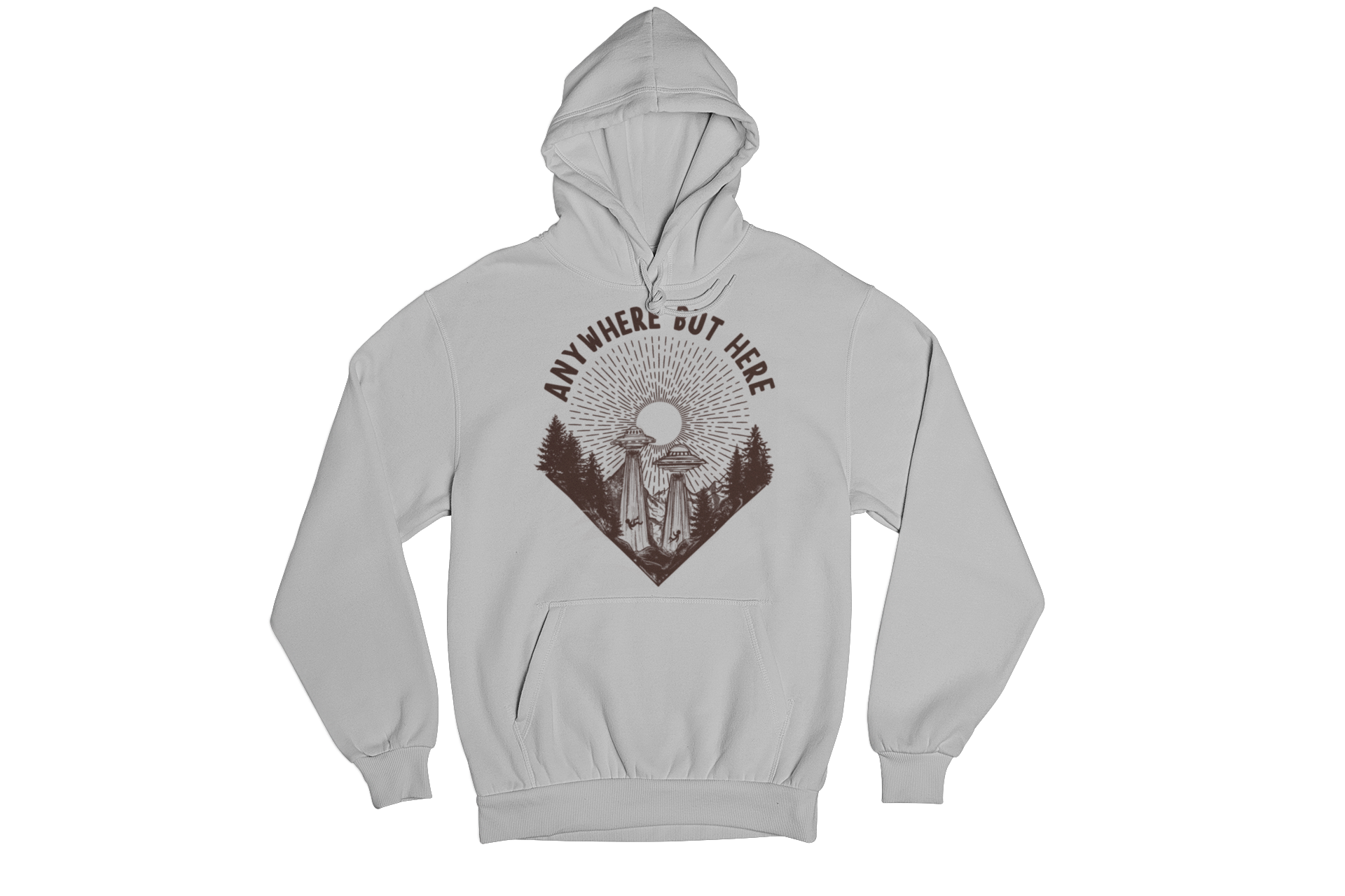 Anywhere But Here Kids Hoodie