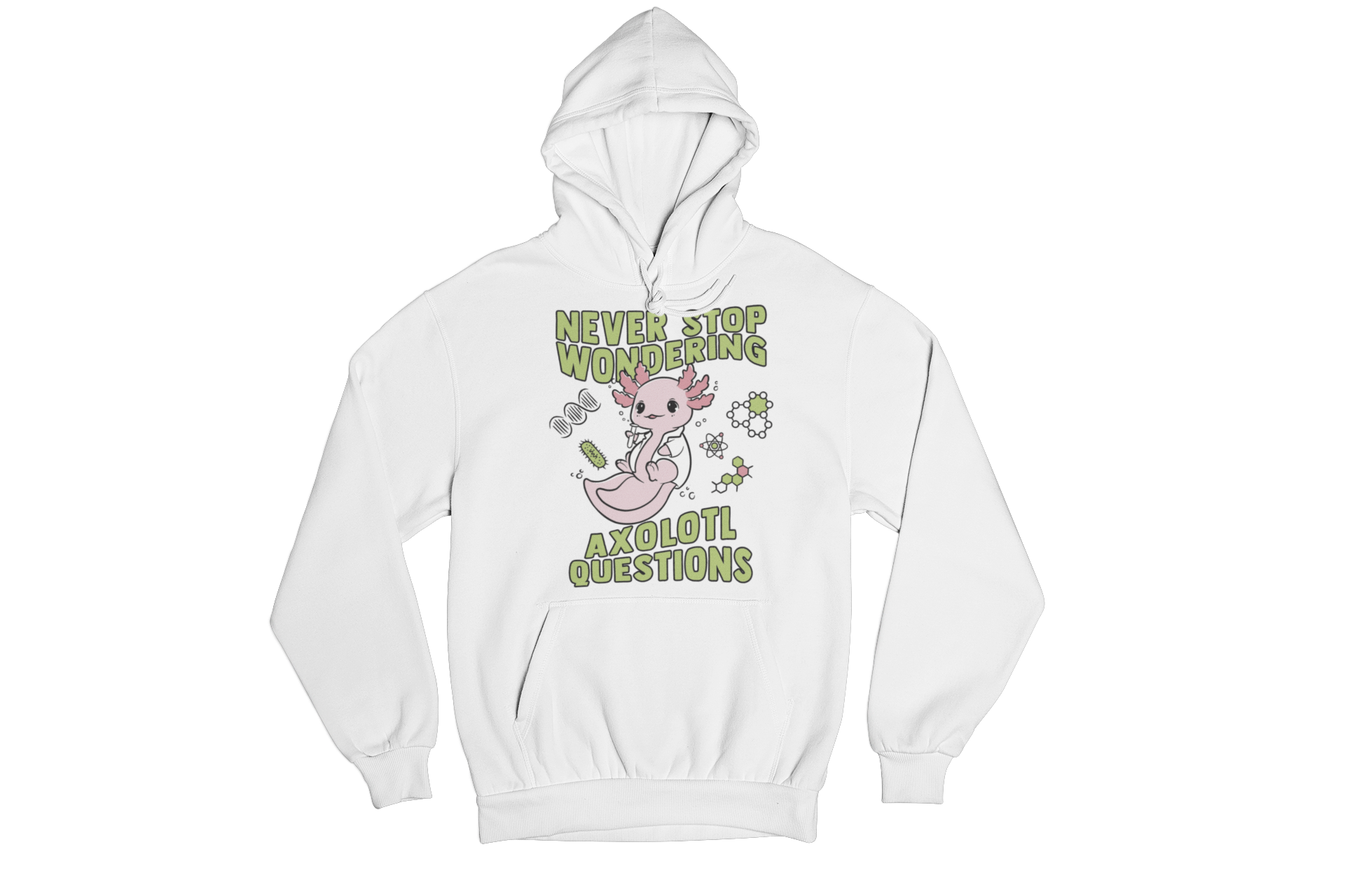 Axolotl Questions Hoodie