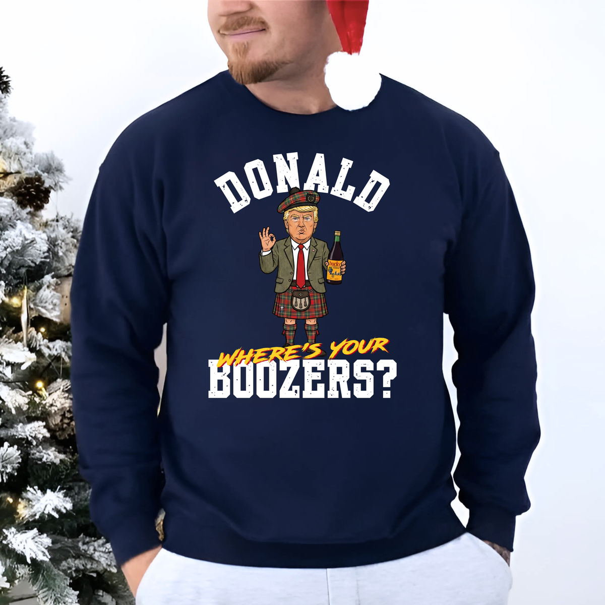 DONALD WHERE'S YOUR BOOZERS?