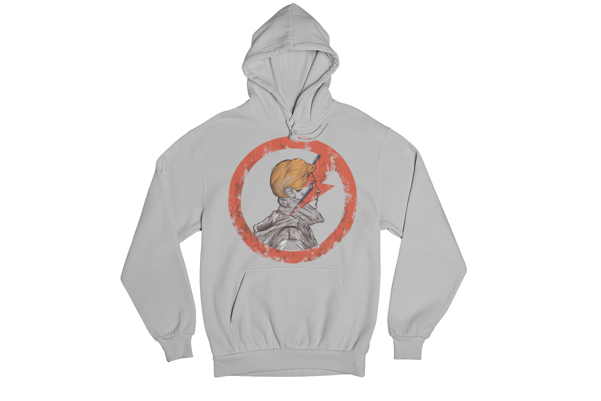 David Bowie Inspired Art Hoodie