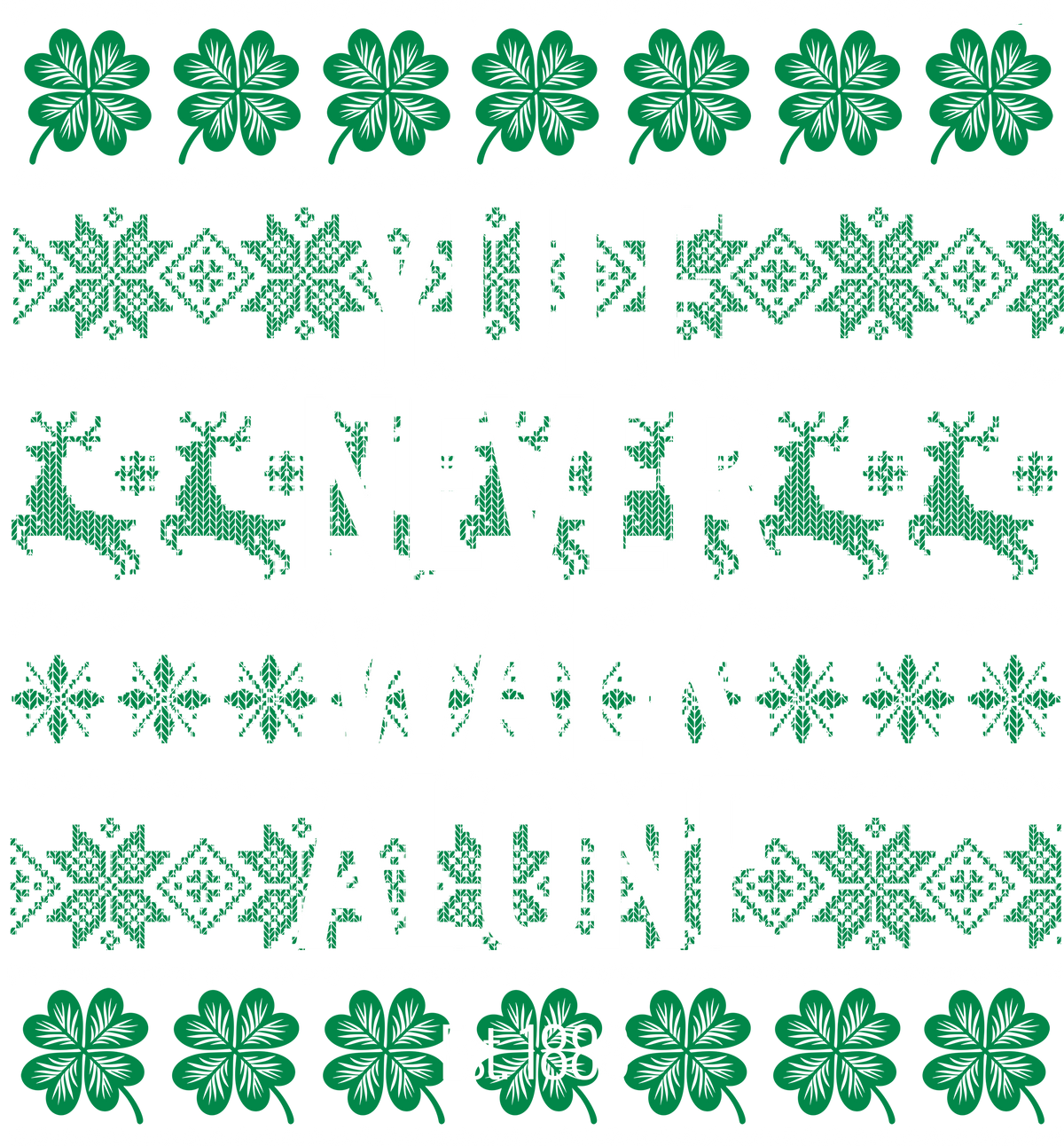 YULE NEVER WALK ALONE Celtic Christmas design