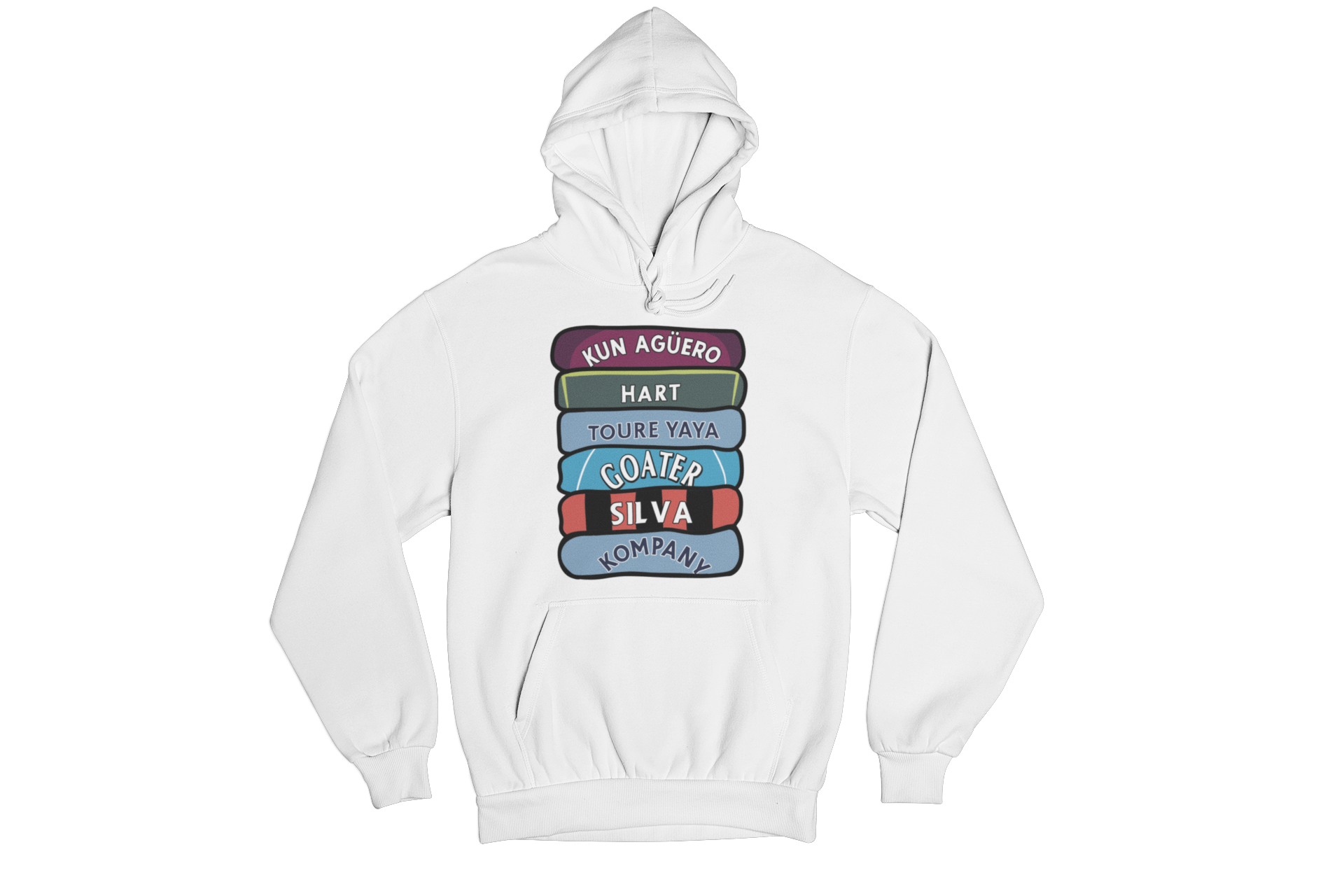 City Legends Folded Shirts Hoodie