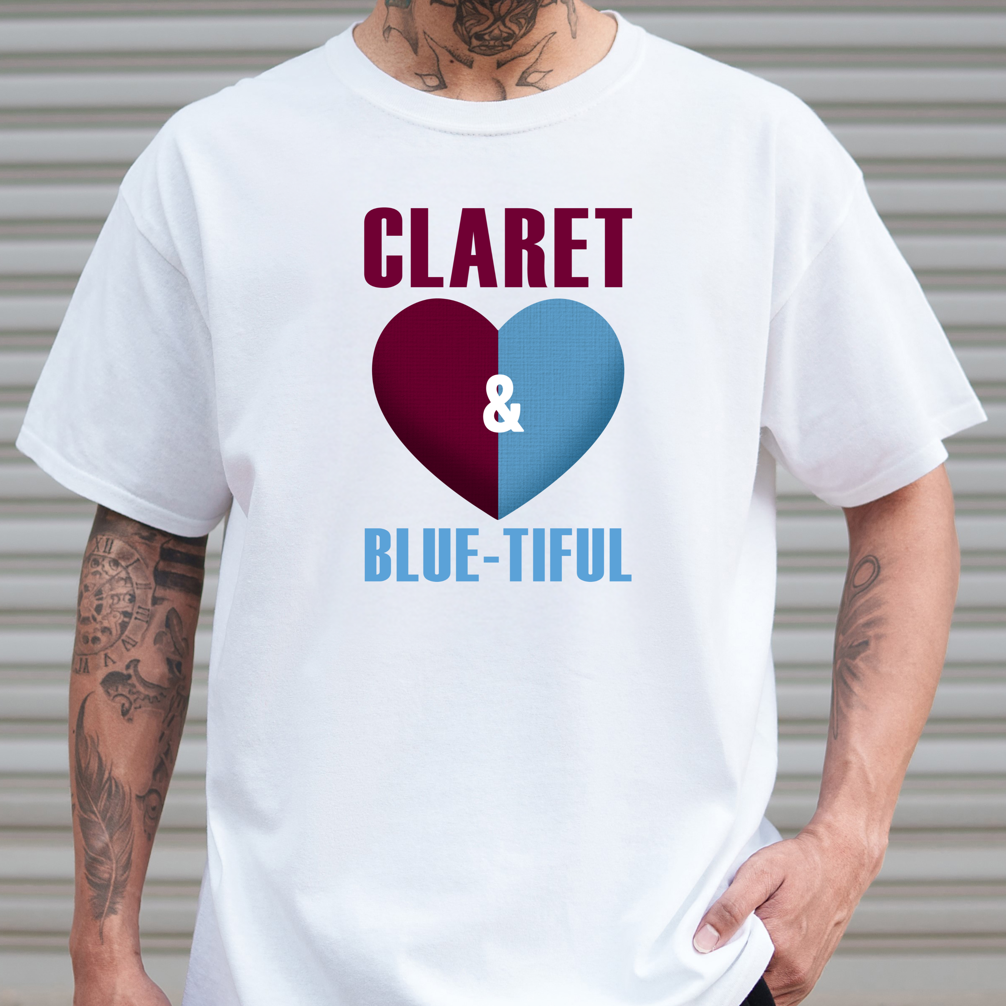 CLARET & BLUE-TIFUL