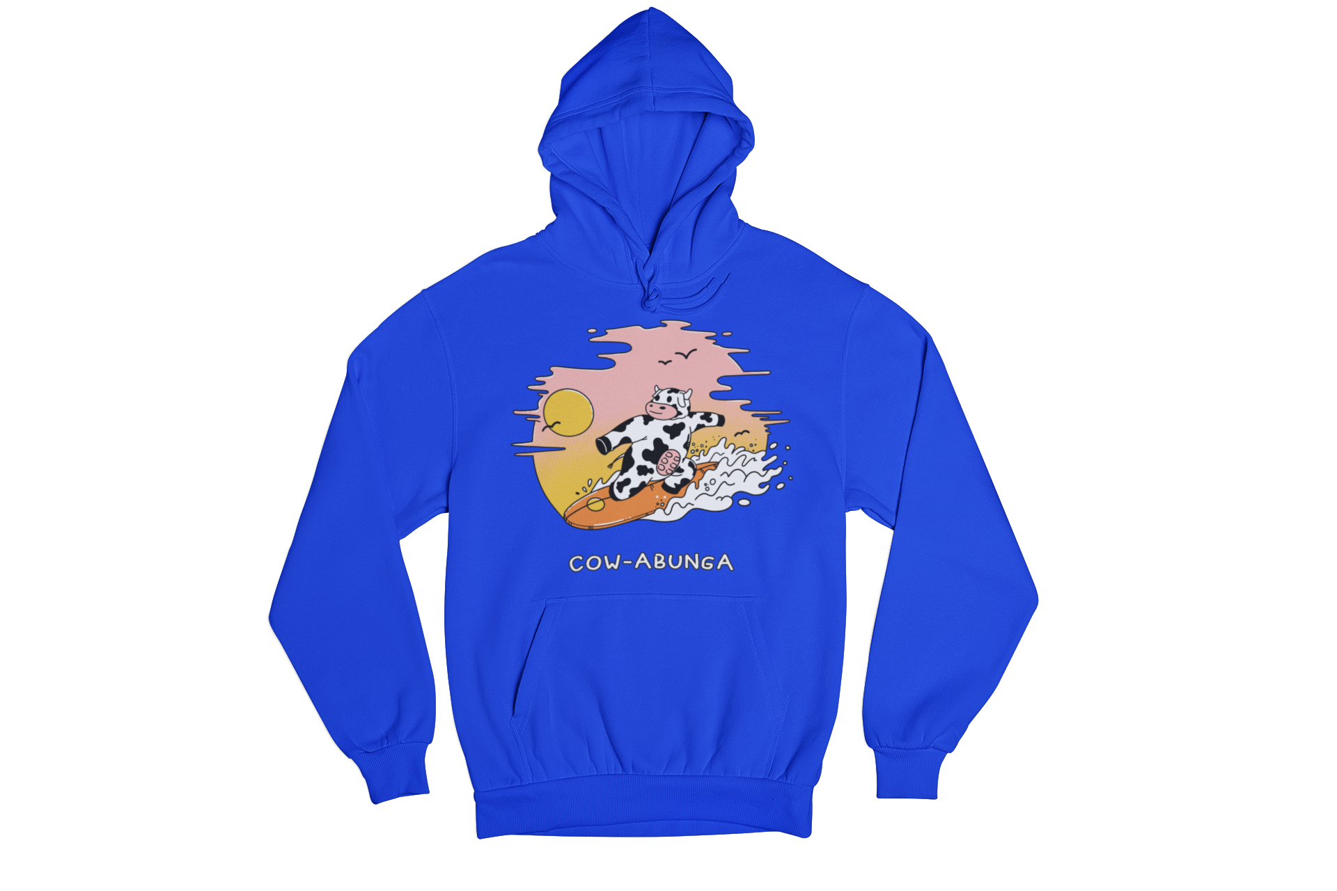 Cow-Abunga Kids Hoodie