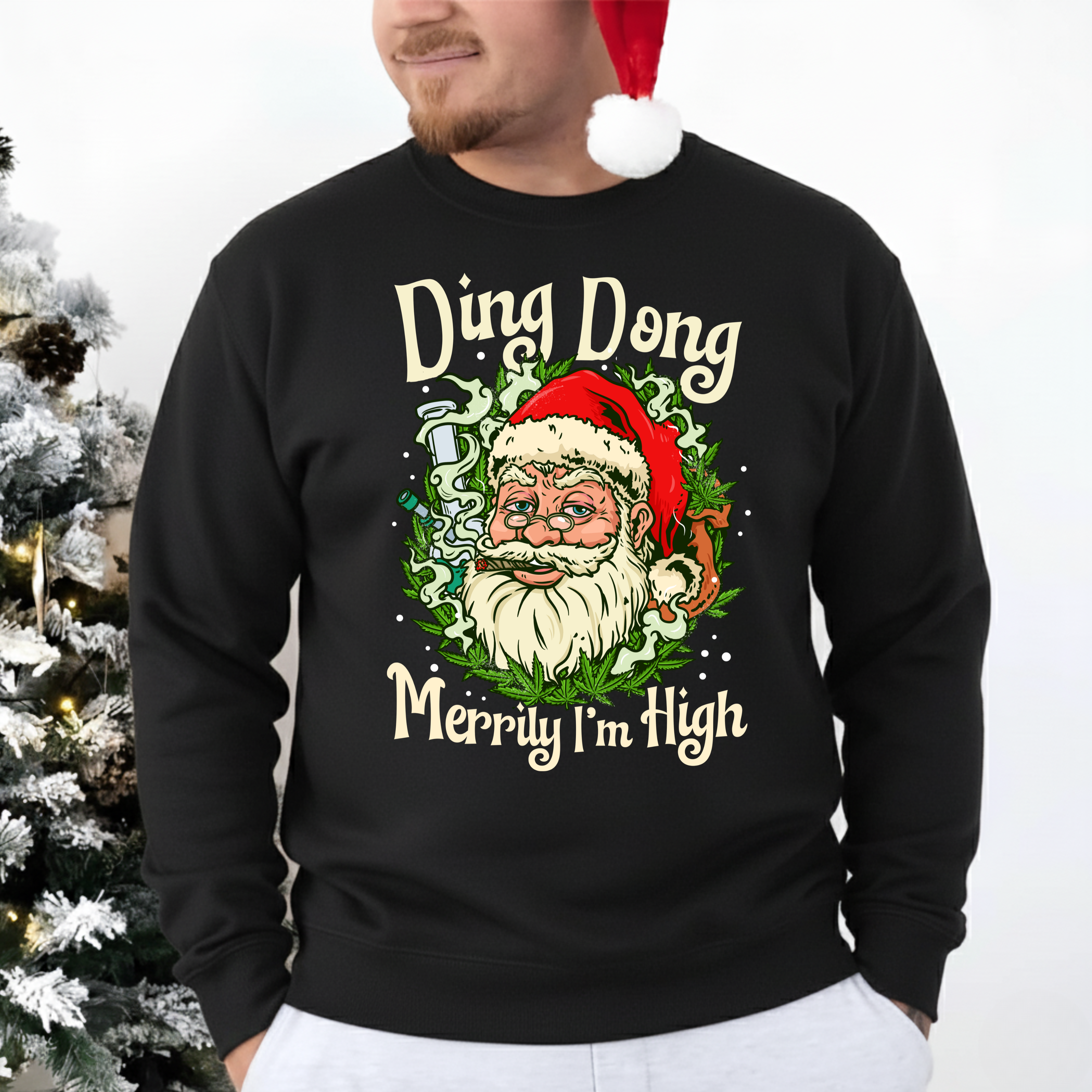 DING DONG MERRILY I'M HIGH