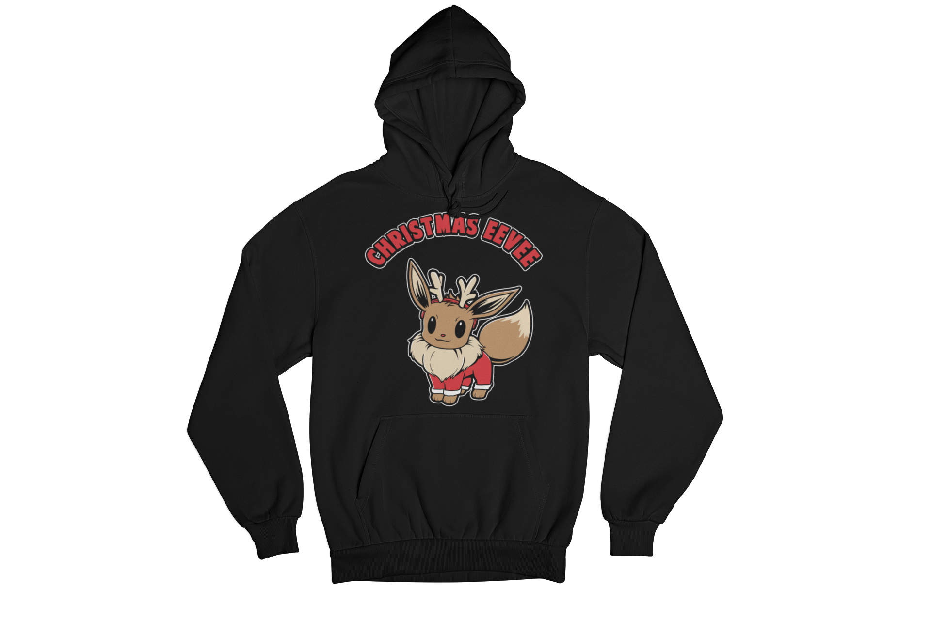 Christmas Eevee Kids Hoodie