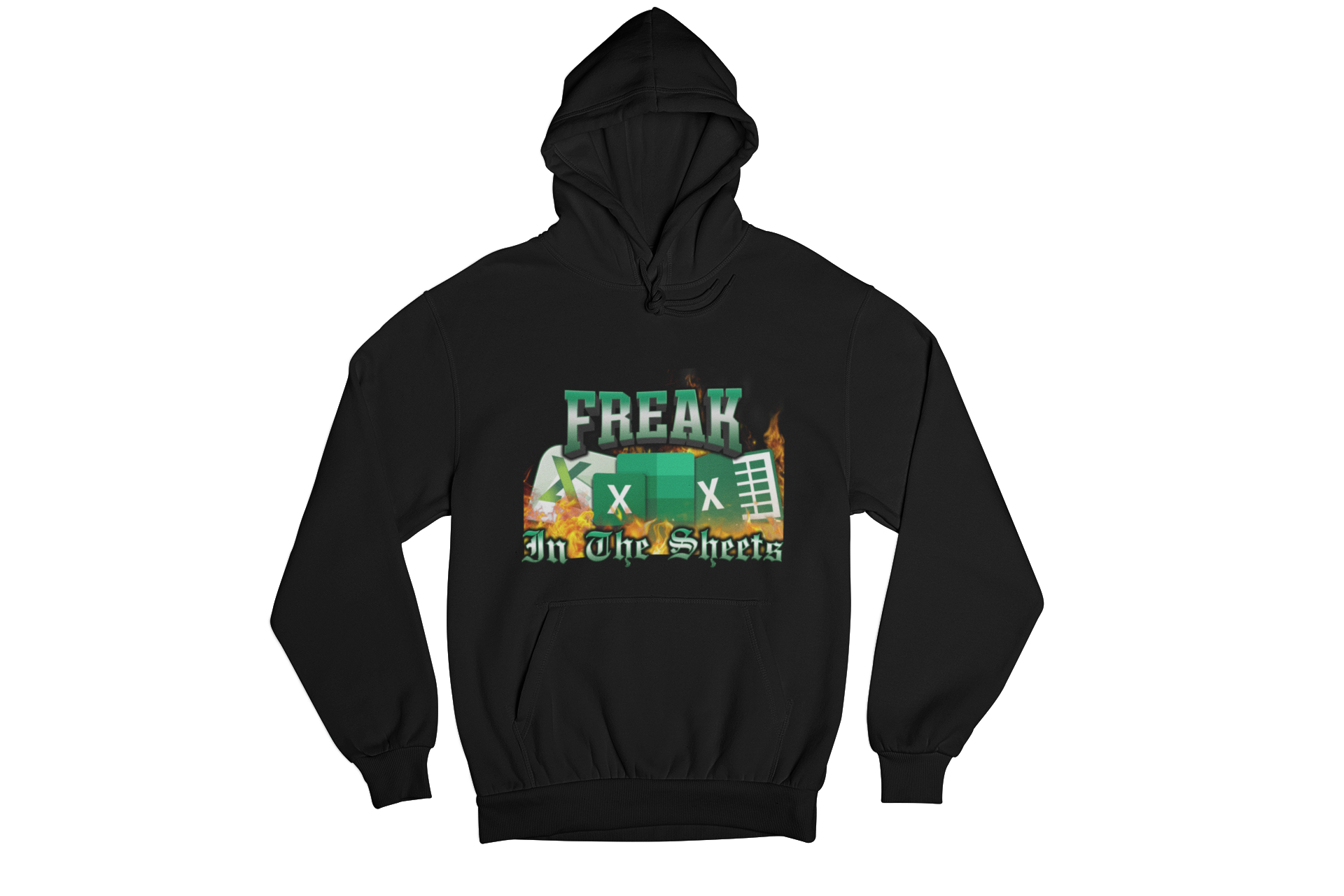 Freak In The Sheets Spreadsheet Hoodie