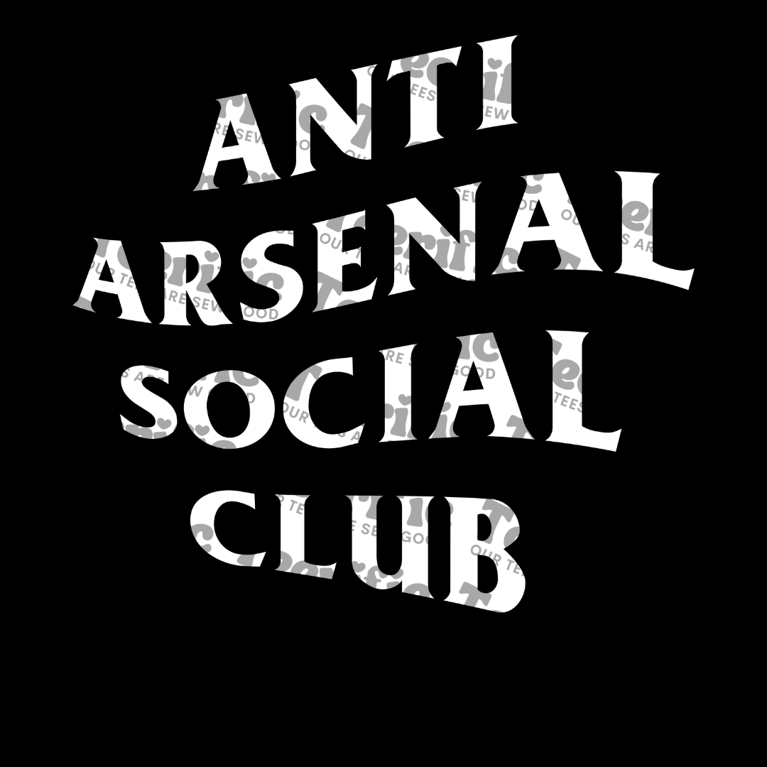 ANTI ARSENAL SOCIAL CLUB T shirt