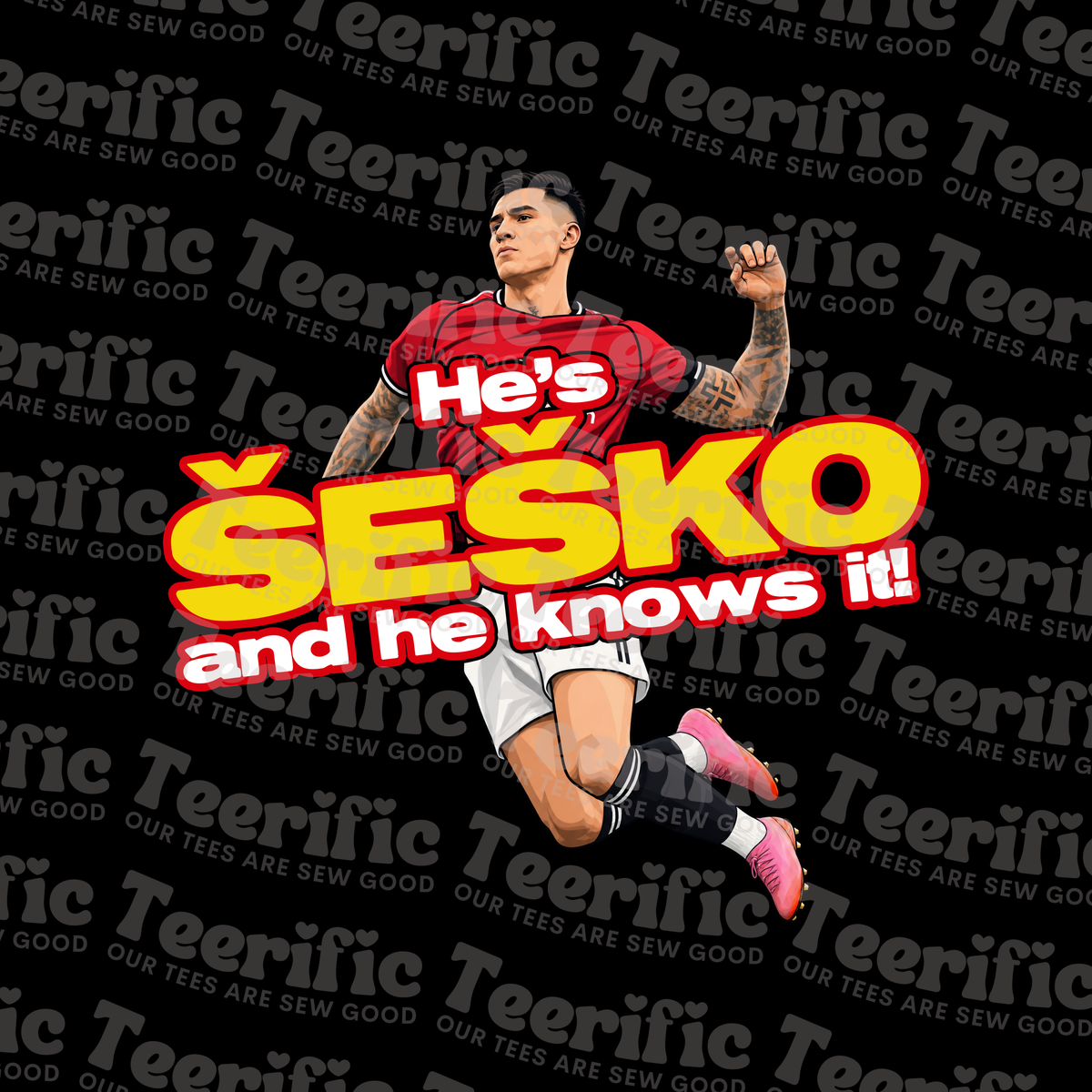 HE'S ŠEŠKO AND HE KNOWS IT!