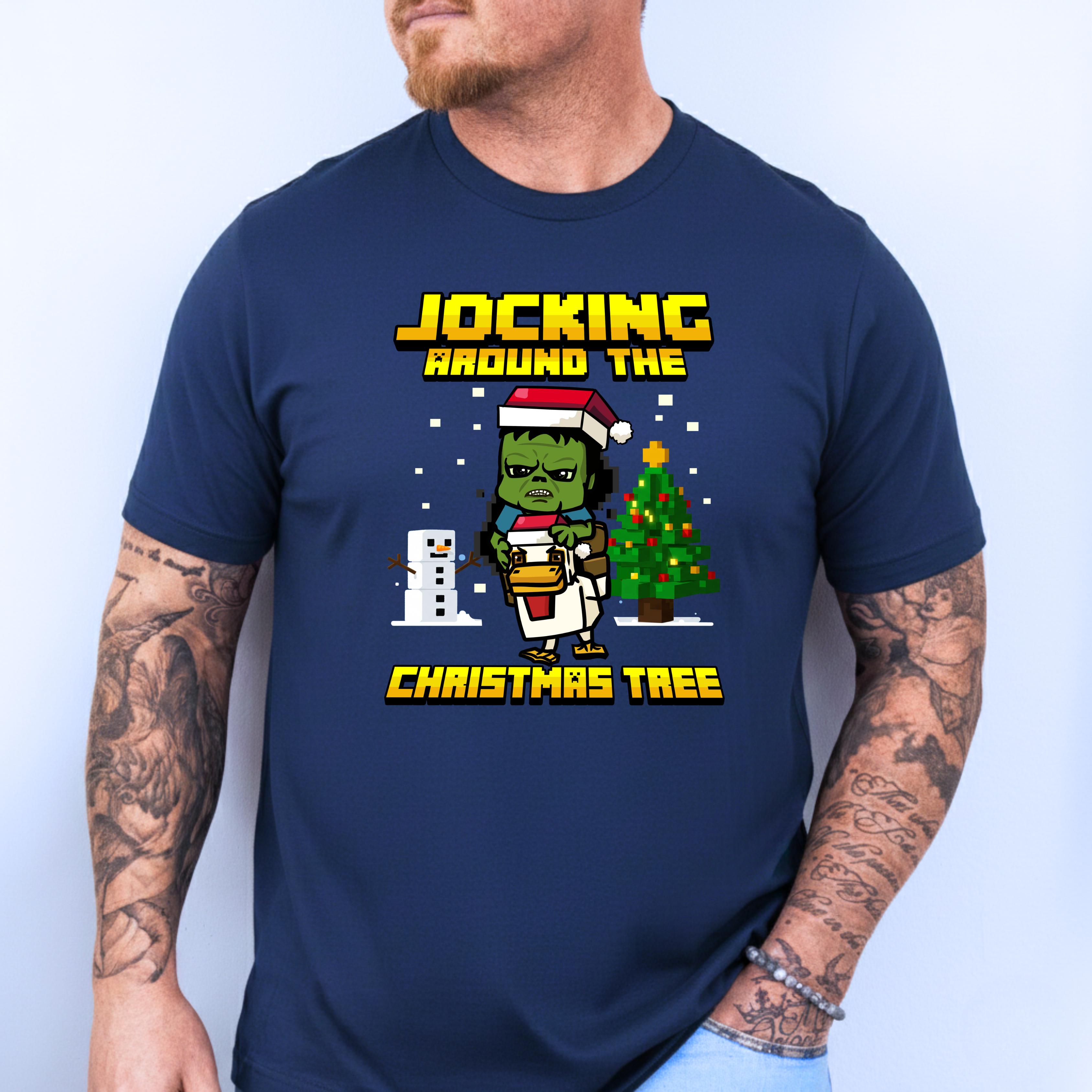 JOCKING AROUND THE CHRISTMAS TREE