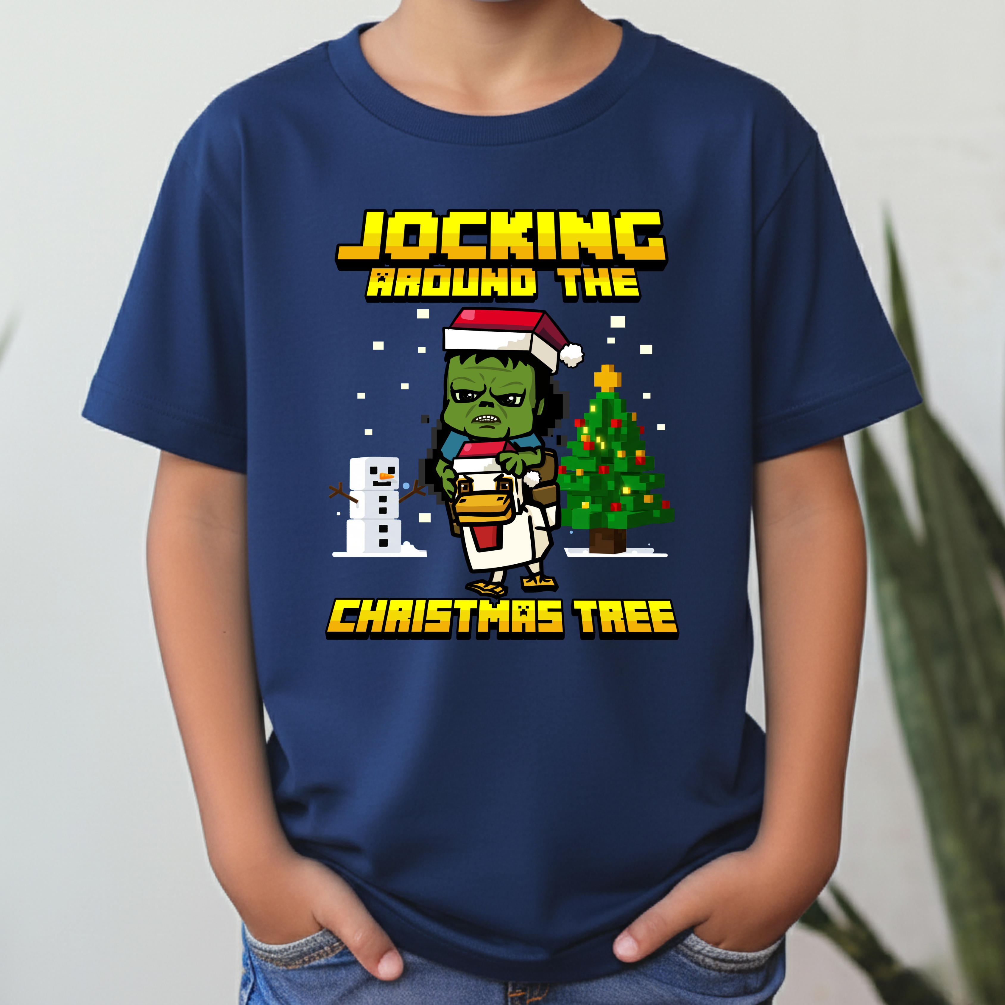 JOCKING AROUND THE CHRISTMAS TREE