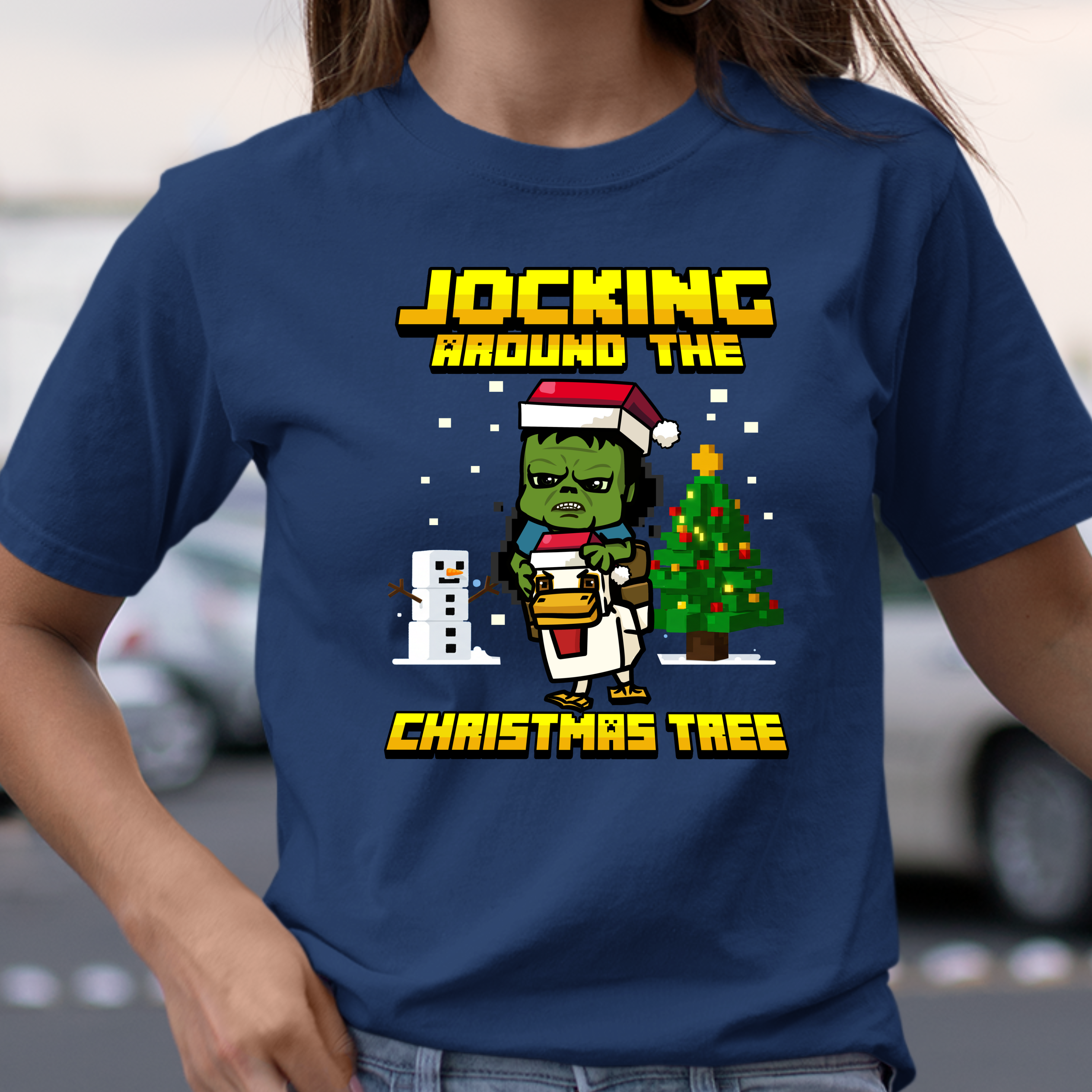 JOCKING AROUND THE CHRISTMAS TREE