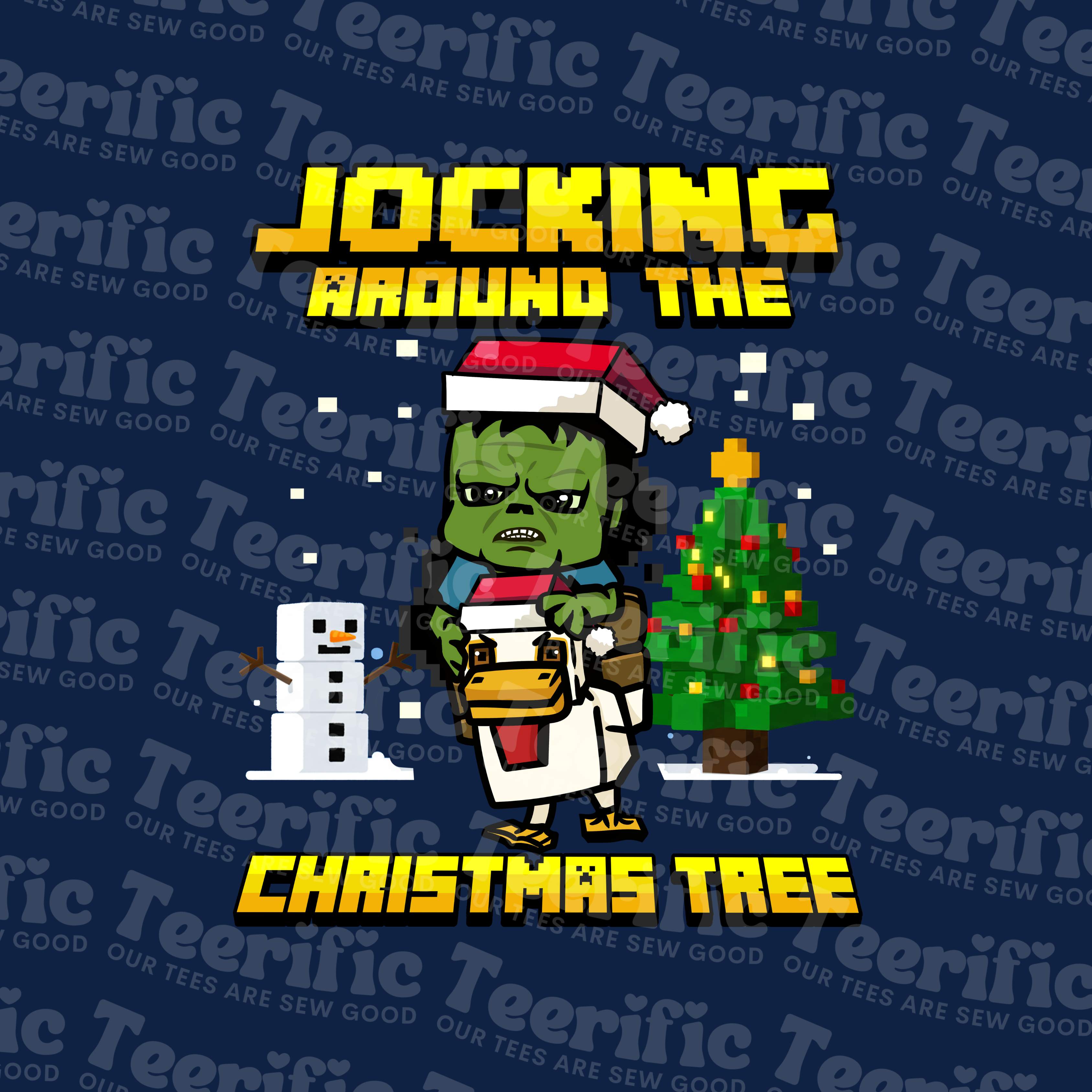 JOCKING AROUND THE CHRISTMAS TREE