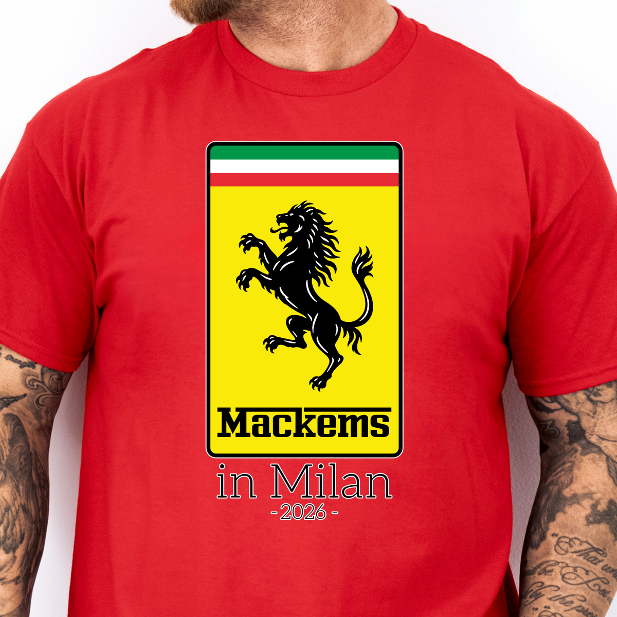 THE MACKEMS IN MILAN - ROSSO