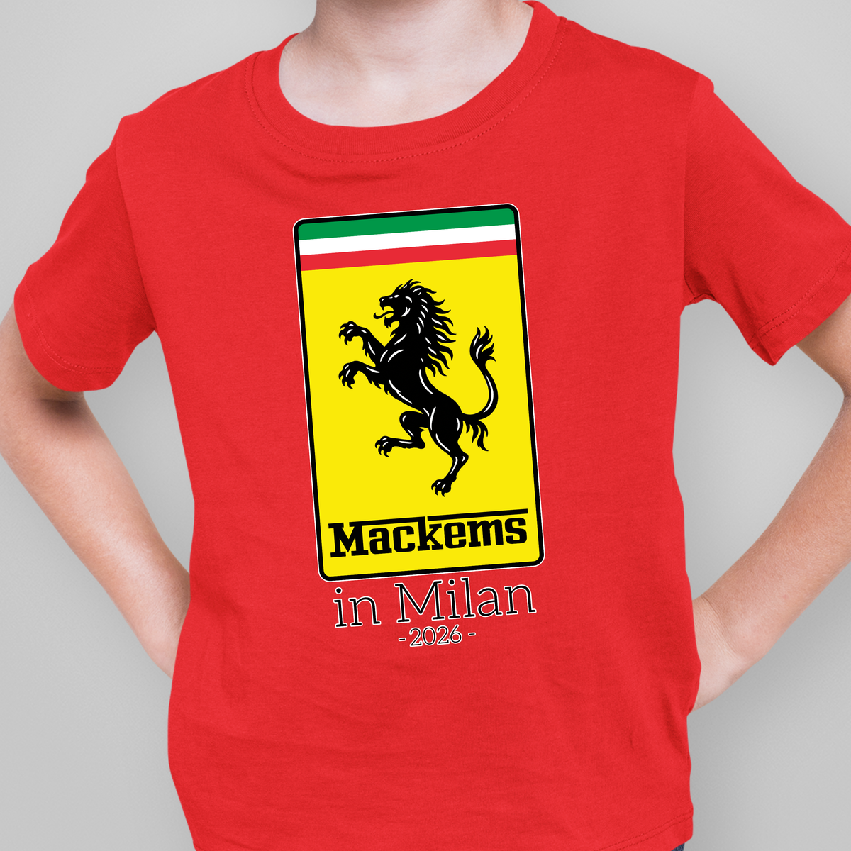 THE MACKEMS IN MILAN - ROSSO