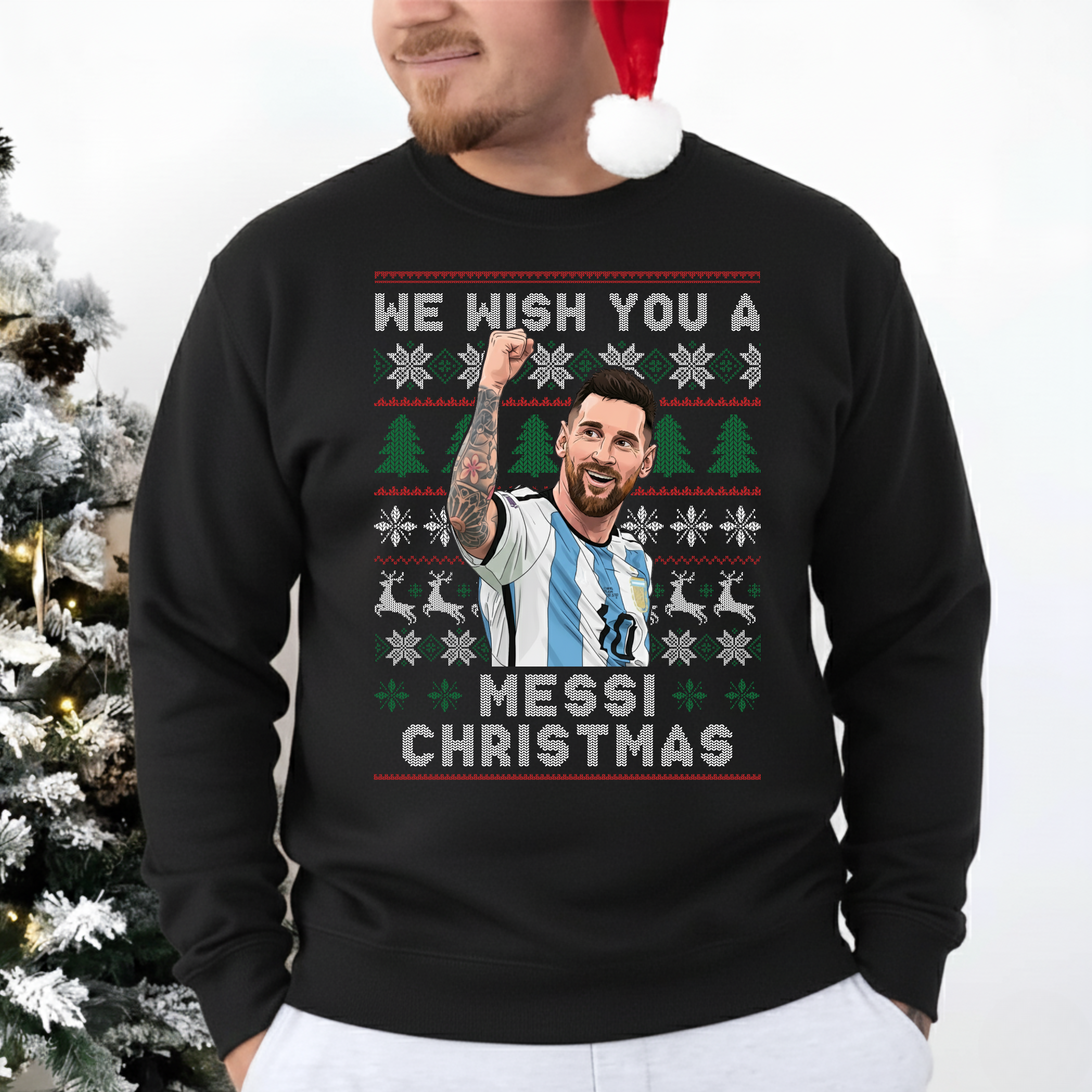 WE WISH YOU A MESSI CHRISTMAS