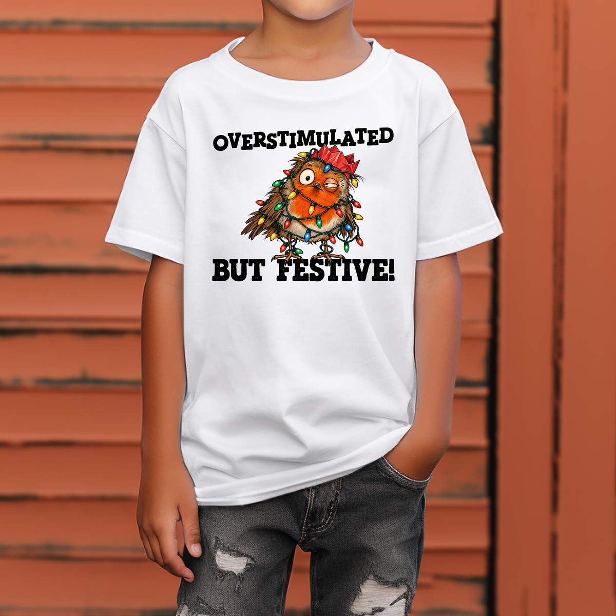 OVERSTIMULATED BUT FESTIVE