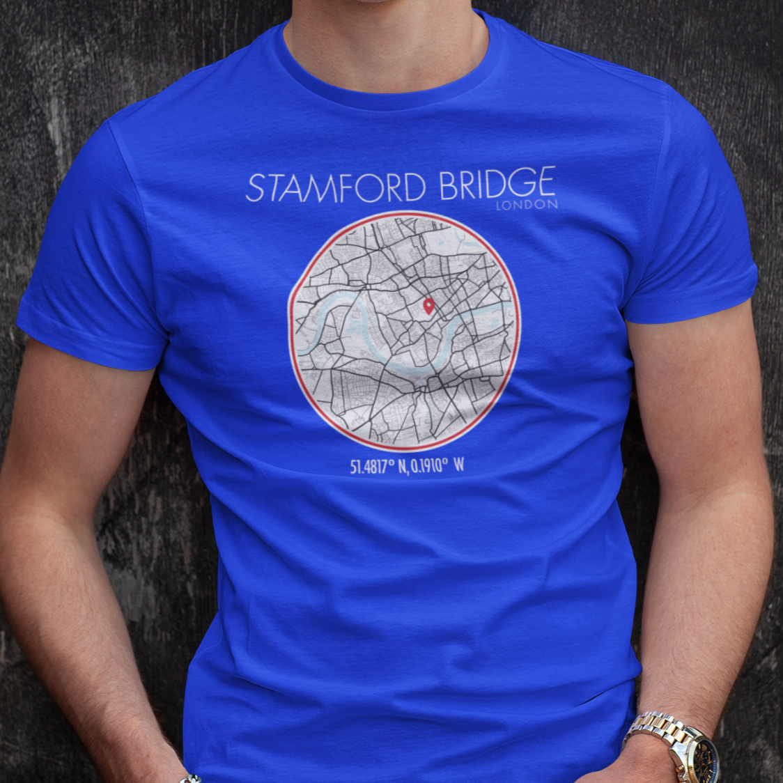 STAMFORD BRIDGE MAP T Shirt