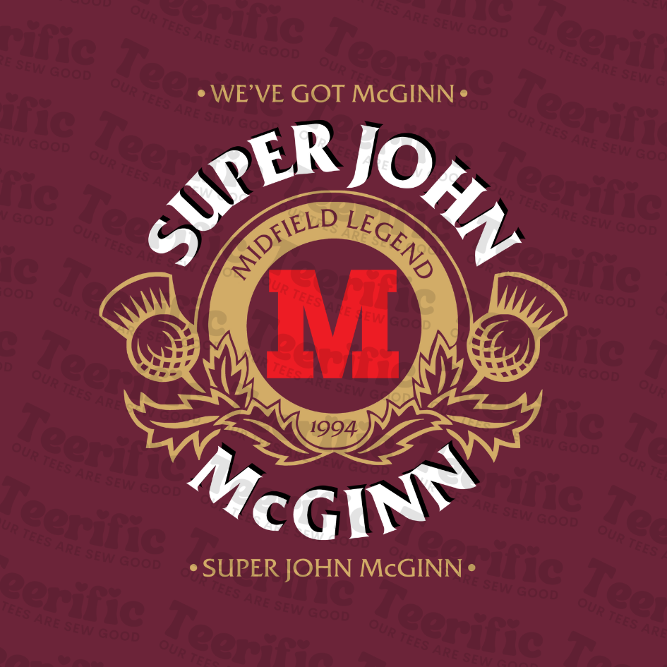 SUPER JOHN McGINN T Shirt