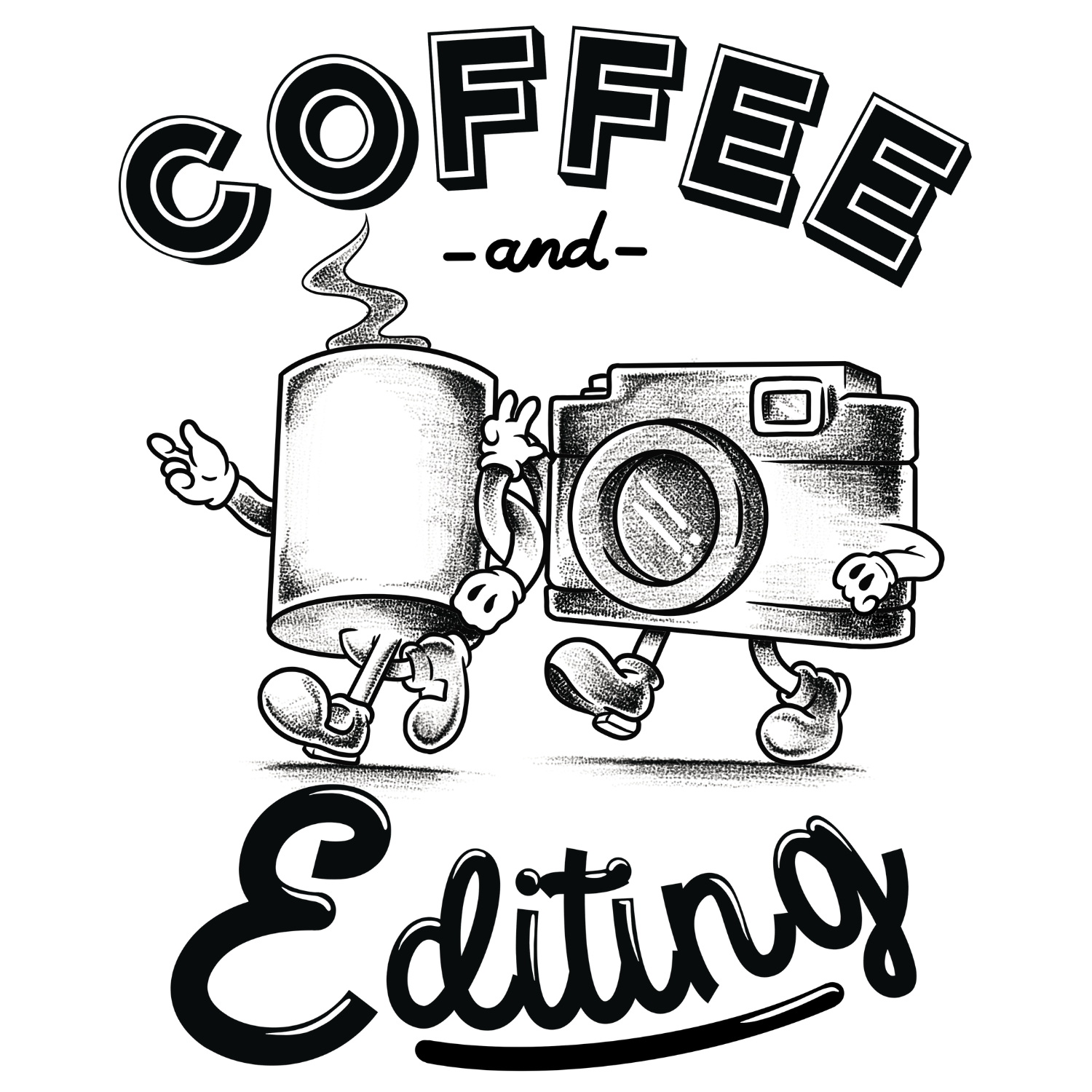 COFFEE & EDITING T Shirt