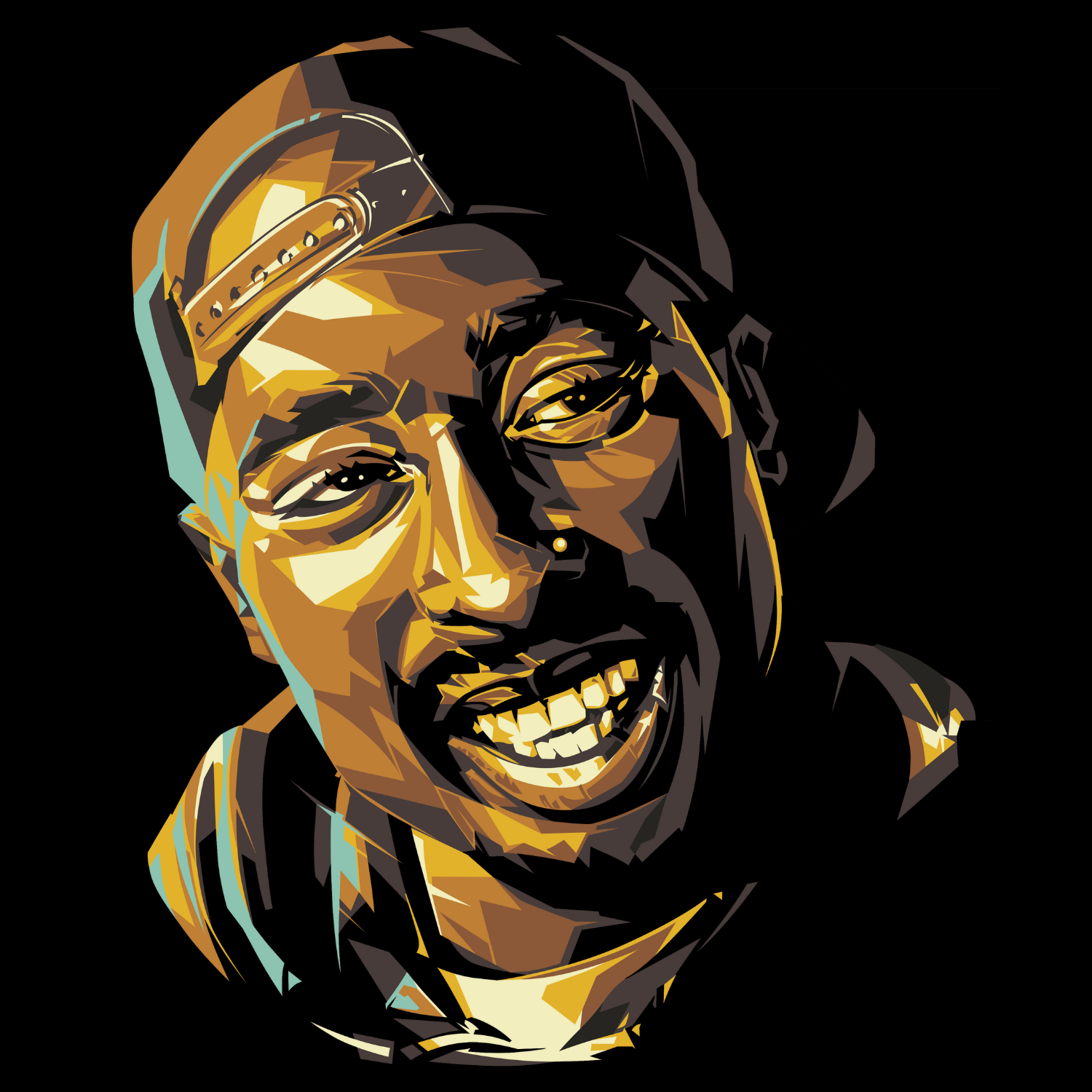 TUPAC ICON T Shirt