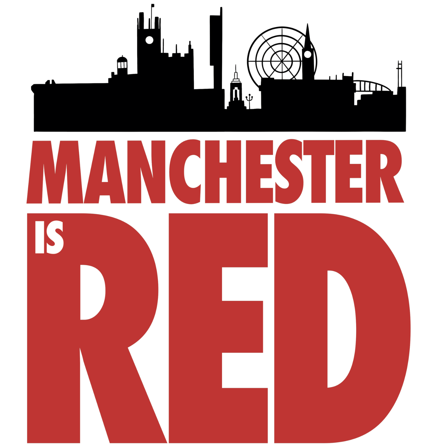 MANCHESTER IS RED T Shirt