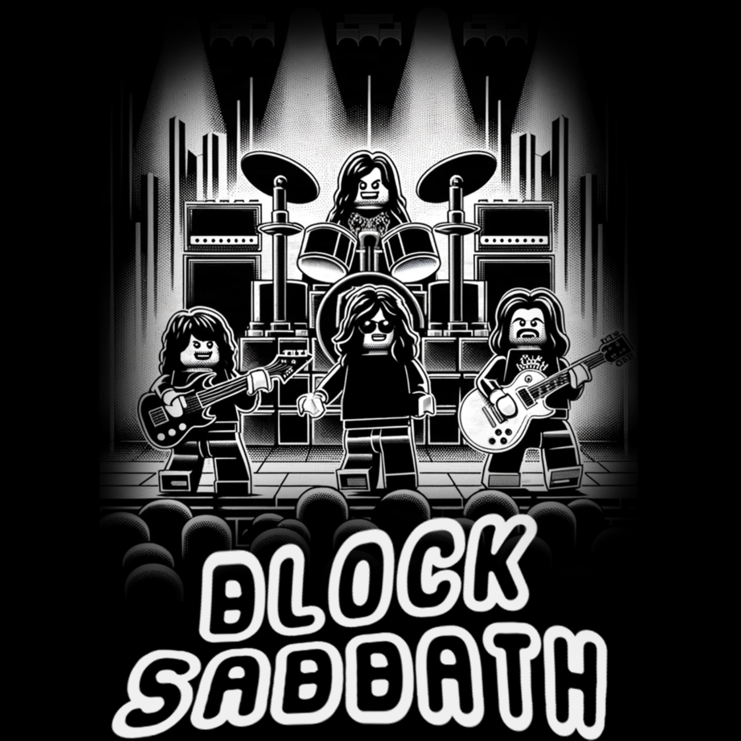 BLOCK SABBATH T Shirt