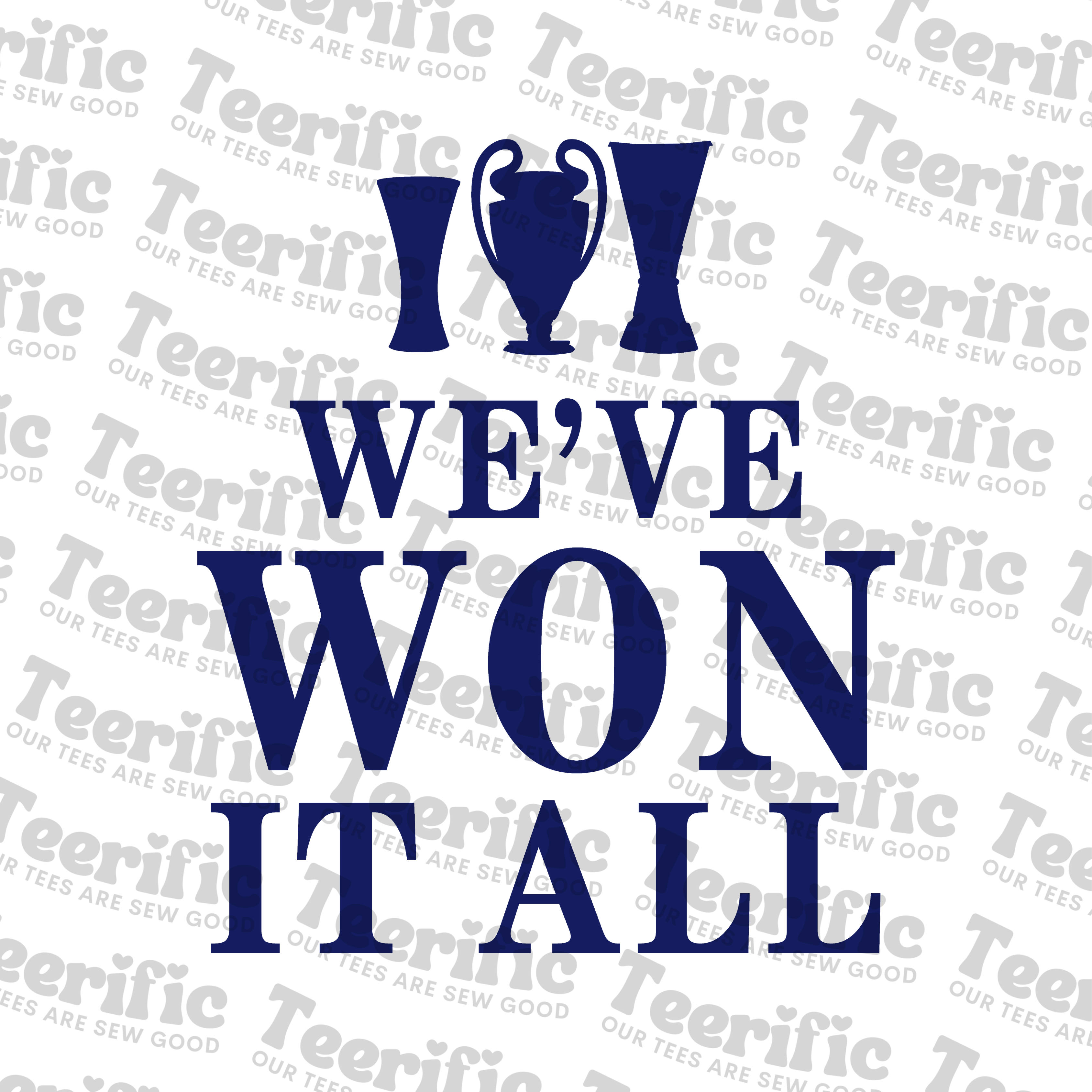 WE'VE WON IT ALL