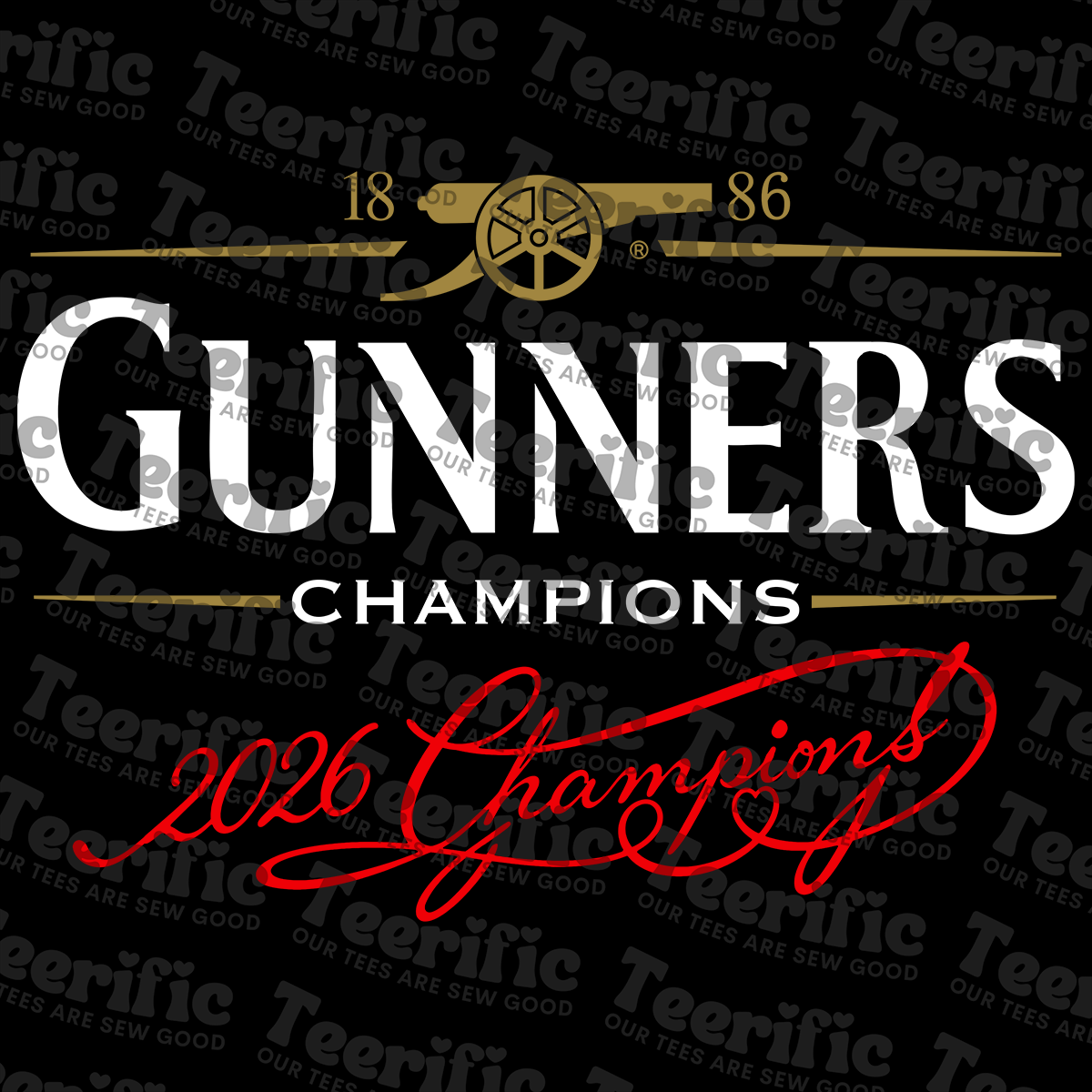 GUNNERS STOUT - 2026 CHAMPIONS EDITION