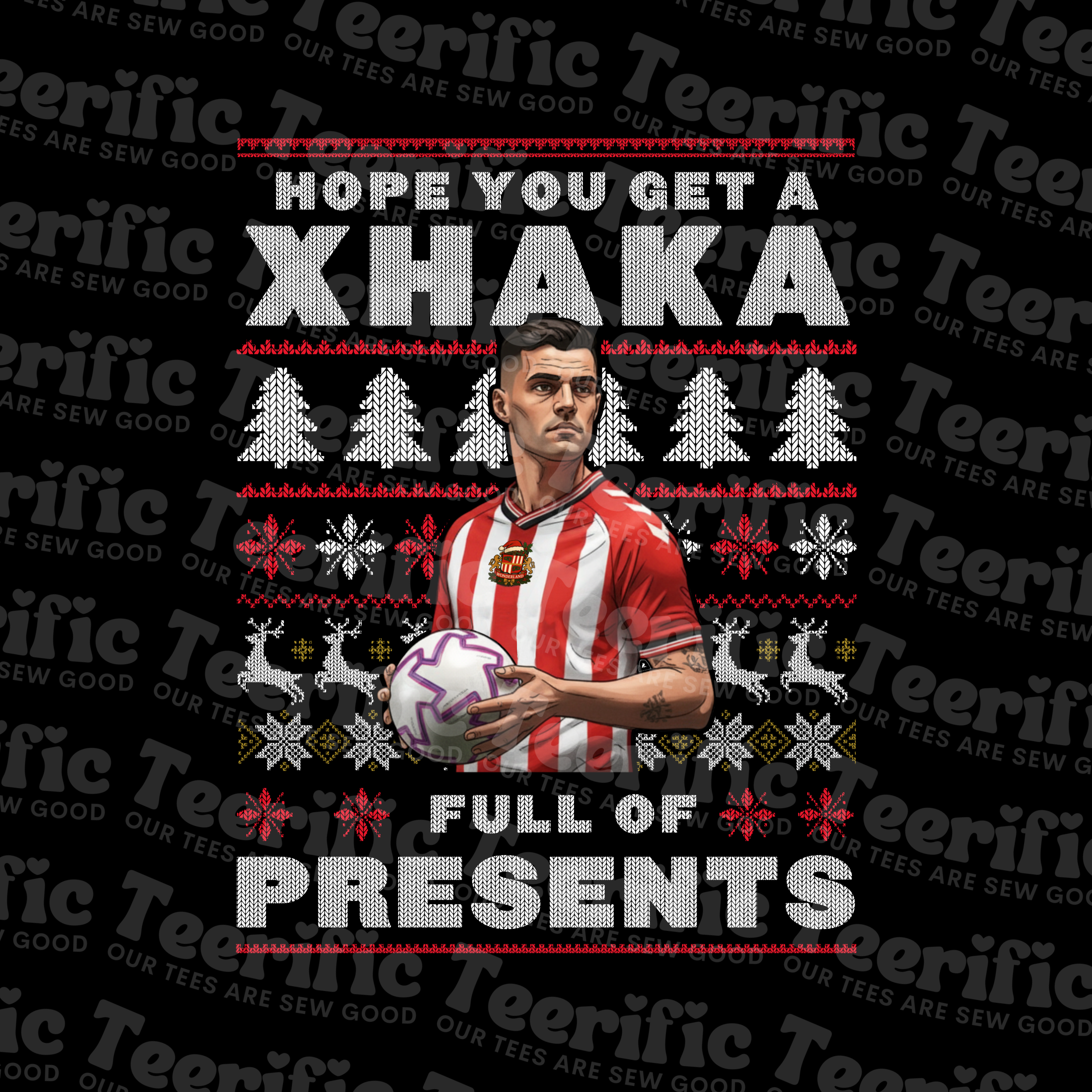 HOPE YOU GET A XHAKA FULL OF PRESENTS