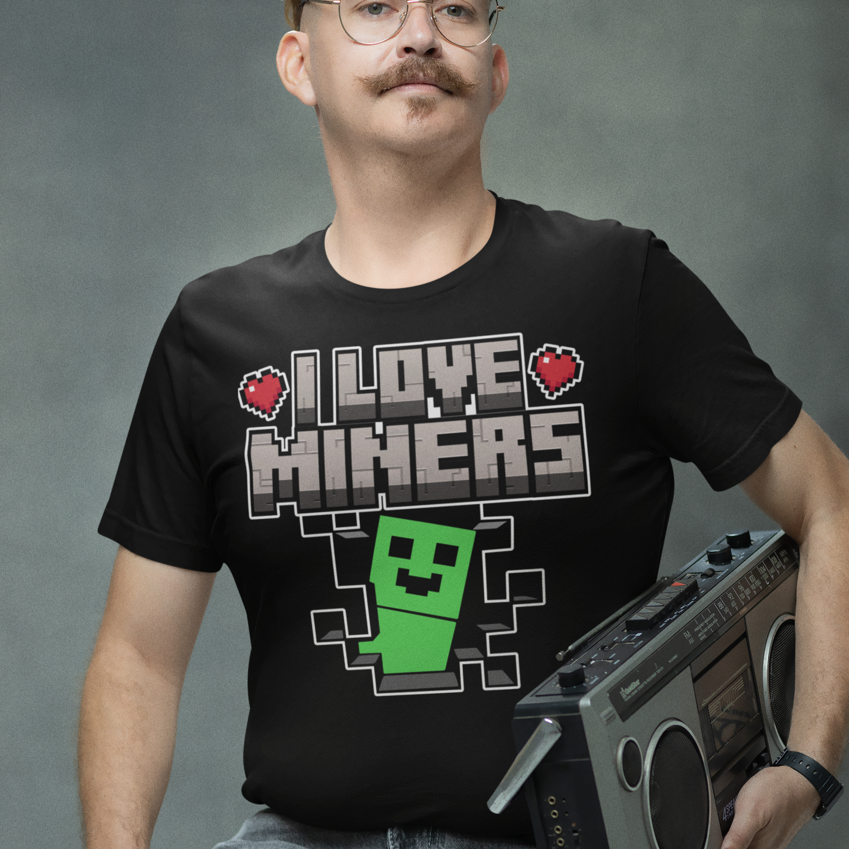 I Love Miners T Shirt