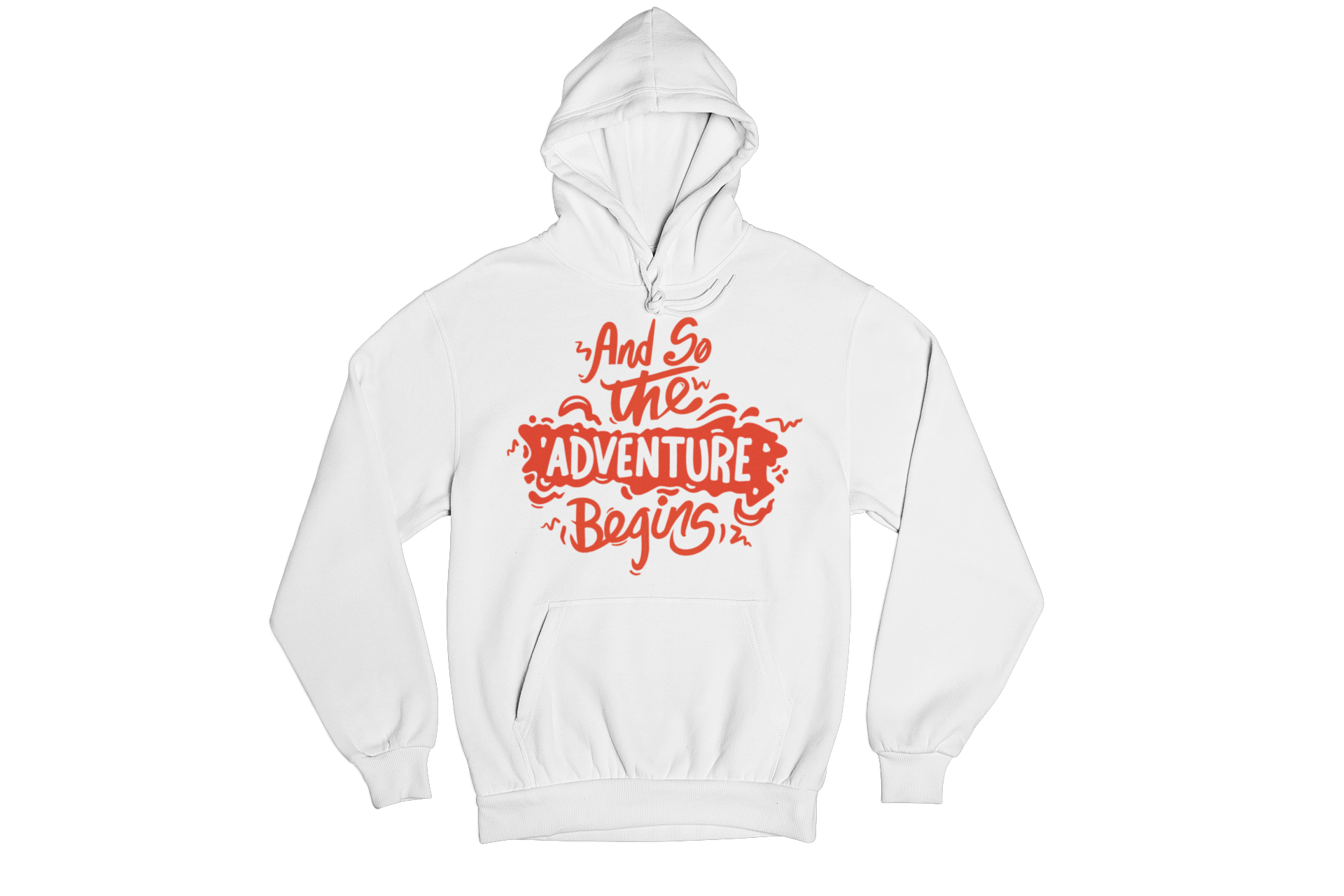 The Adventure Begins Kids Hoodie