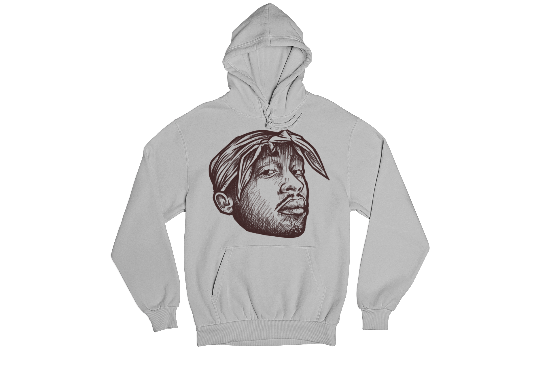 Tupac Inspired Art Kids Hoodie