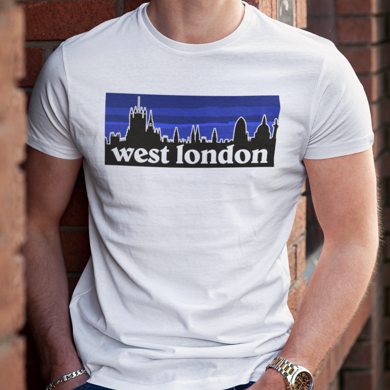 WEST LONDON SKYLINE T Shirt