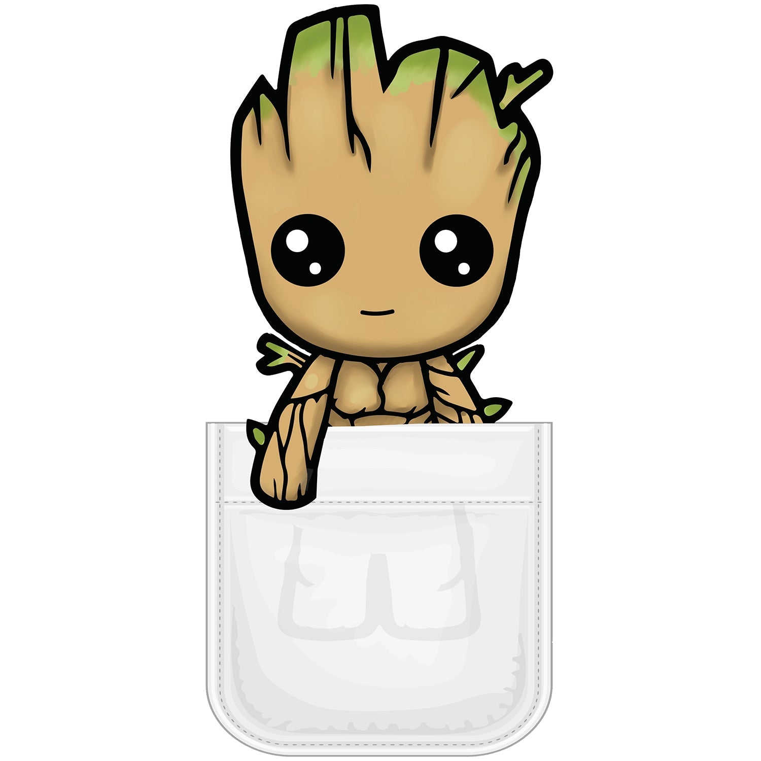 Pocket Groot Kids T Shirt