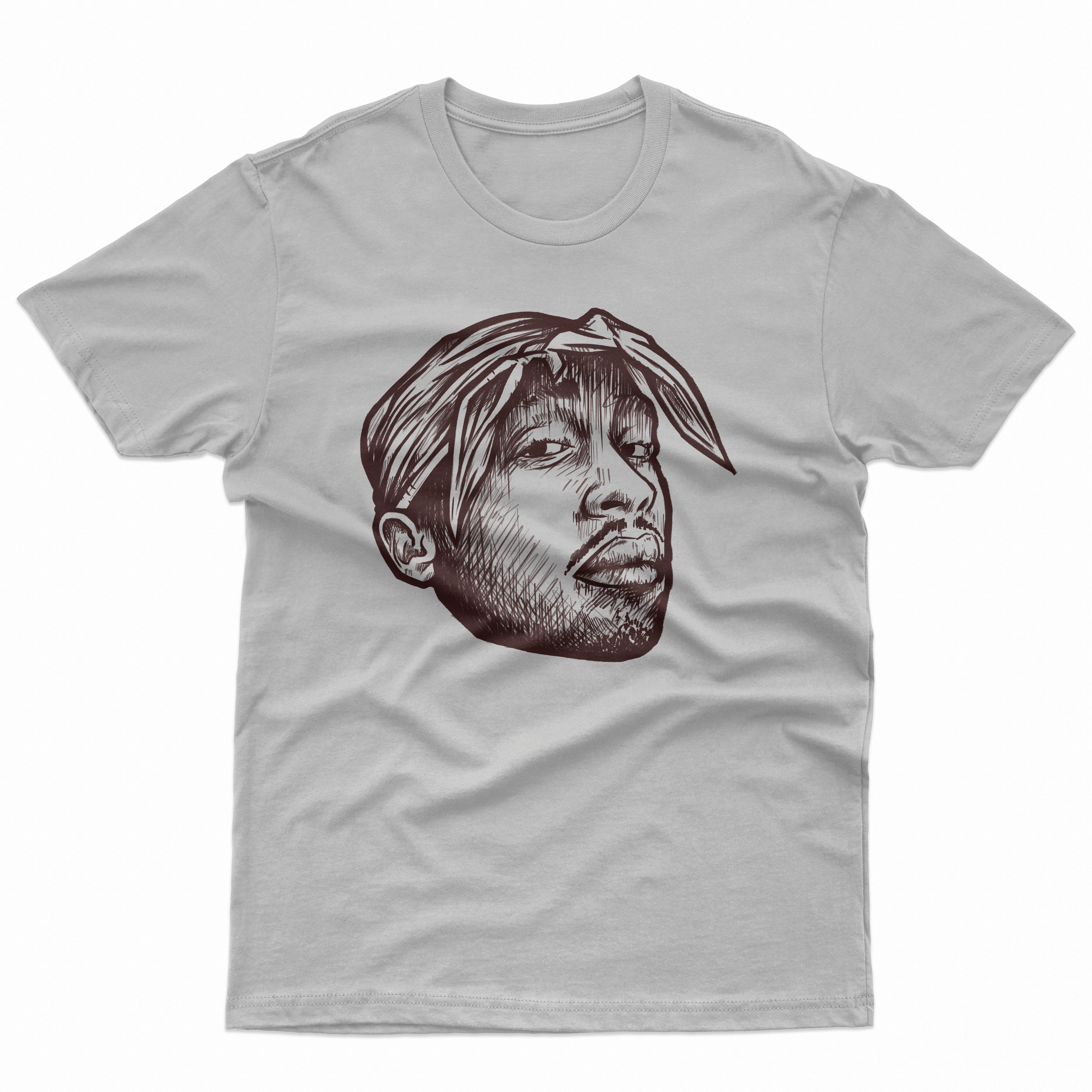 Tupac Inspired Art Kids T Shirt