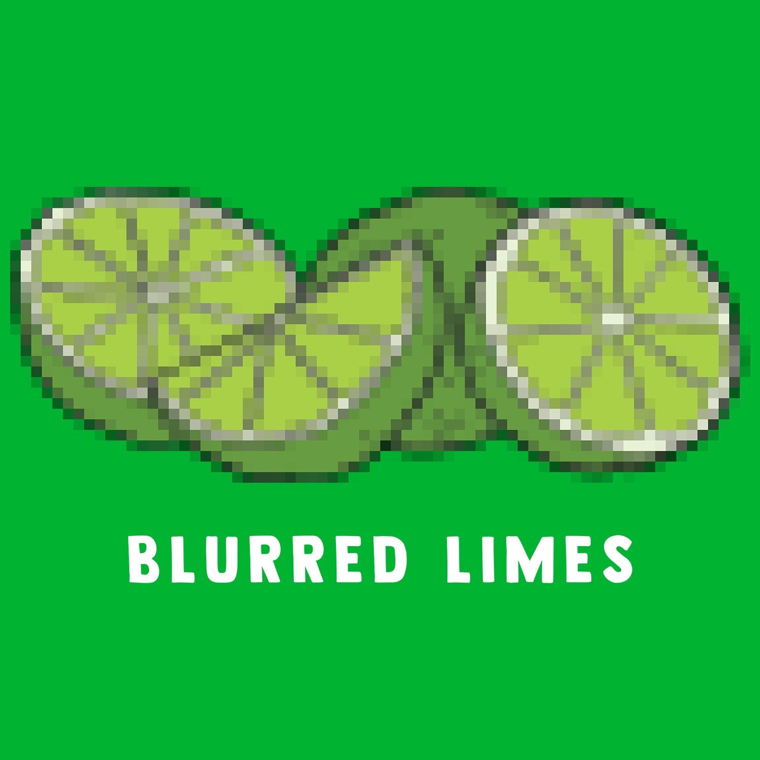 Blurred Limes Kids Hoodie