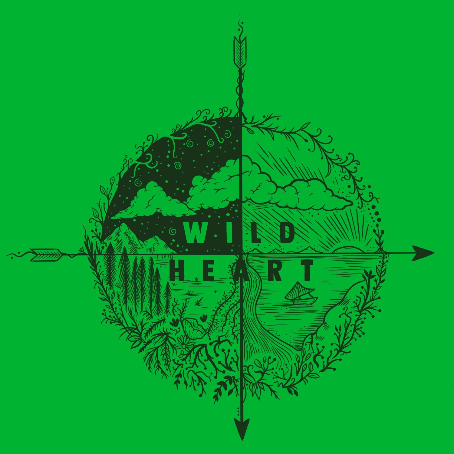 Wild at Heart T Shirt