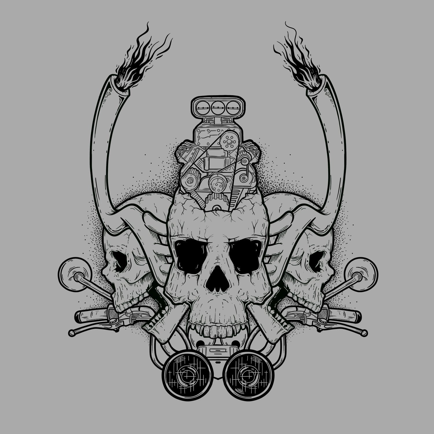 Skulls T Shirt