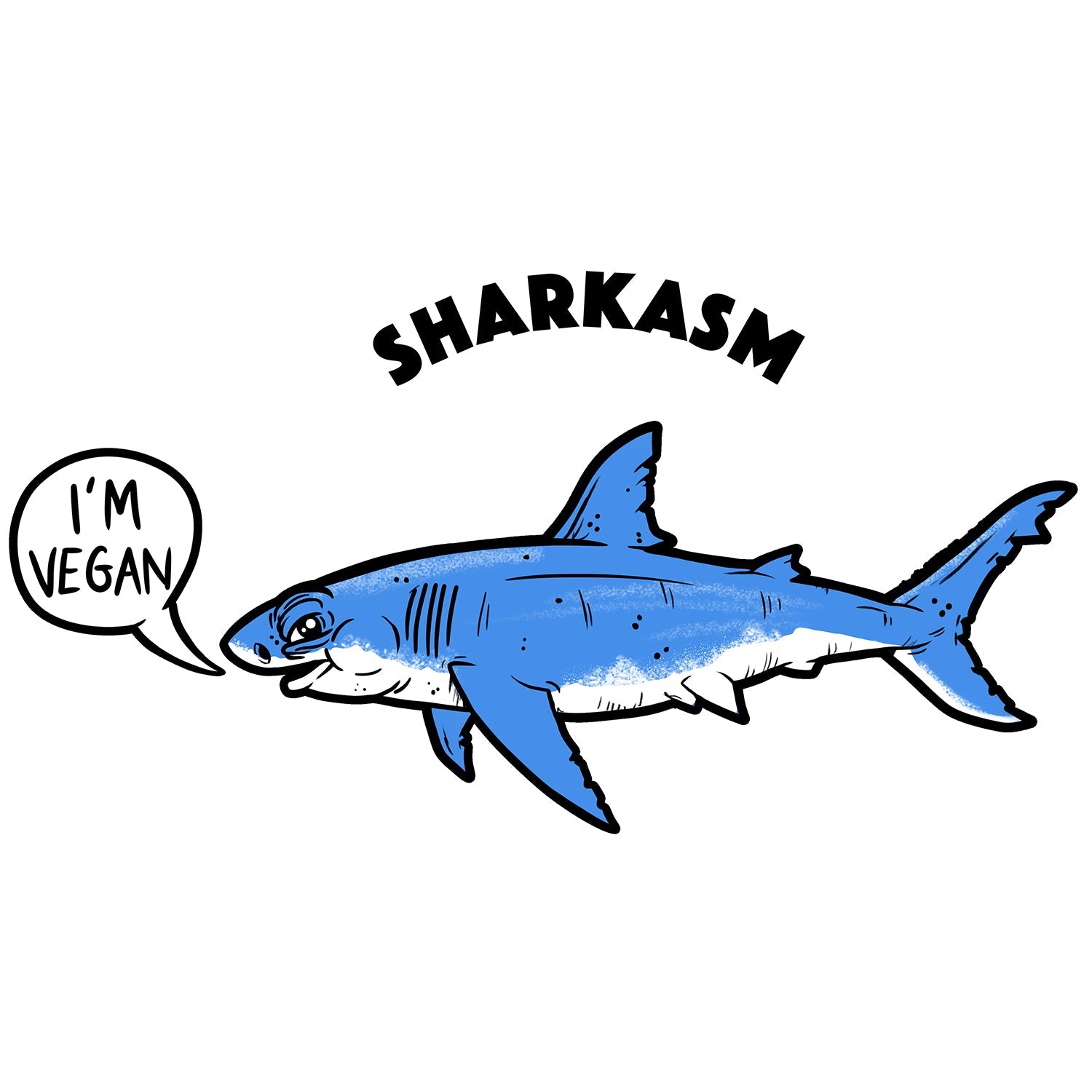 Sharkasm Kids T Shirt