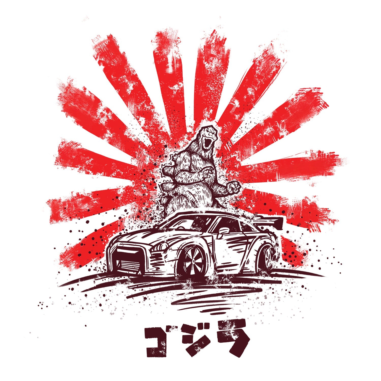 GTR Zilla Kids T Shirt